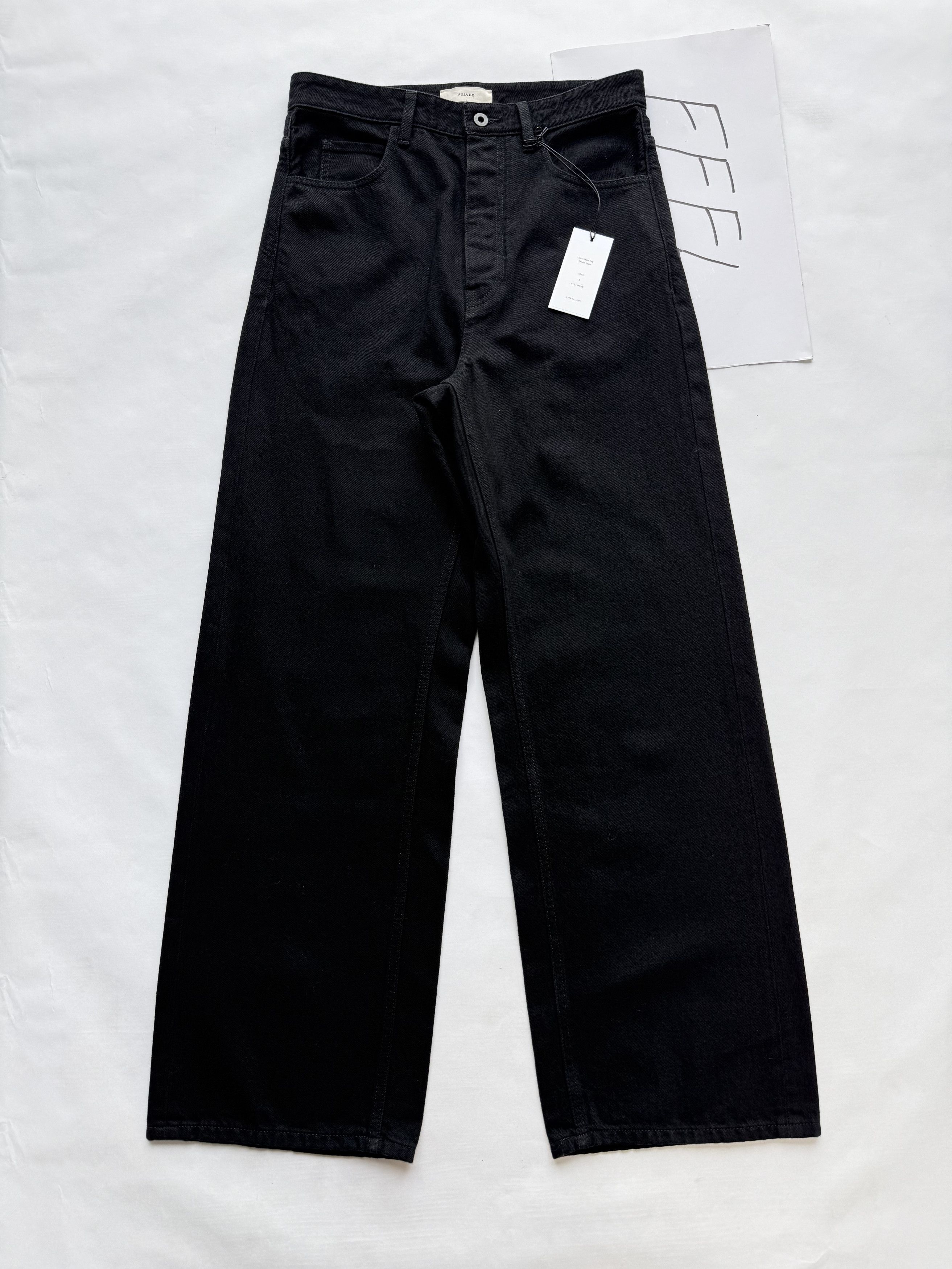 Vuja De VUJADE STEVE DISTRESSED SELVEDGE JEANS IN DENIM | Grailed