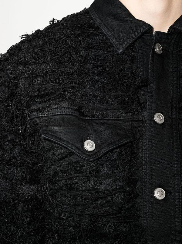 1017 ALYX 9SM × Blackmeans 1017 ALYX 9SM X Blackmeans Distressed Denim Jacket 2000$ Size US L / EU 52-54 / 3 - 4 Thumbnail