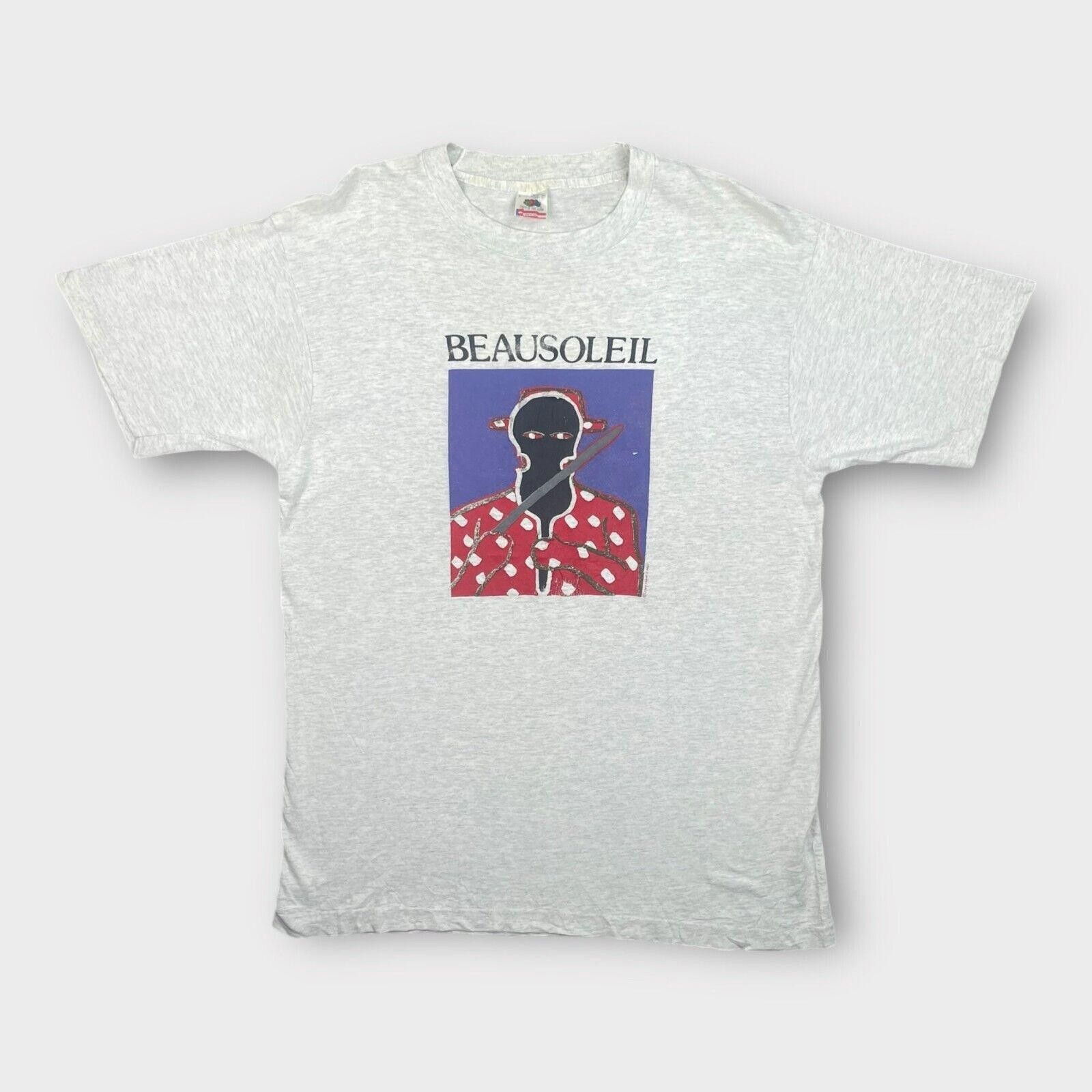 Designer Vintage 80s BEUSOLEIL art tee Size US L / EU 52-54 / 3 - 1 Thumbnail