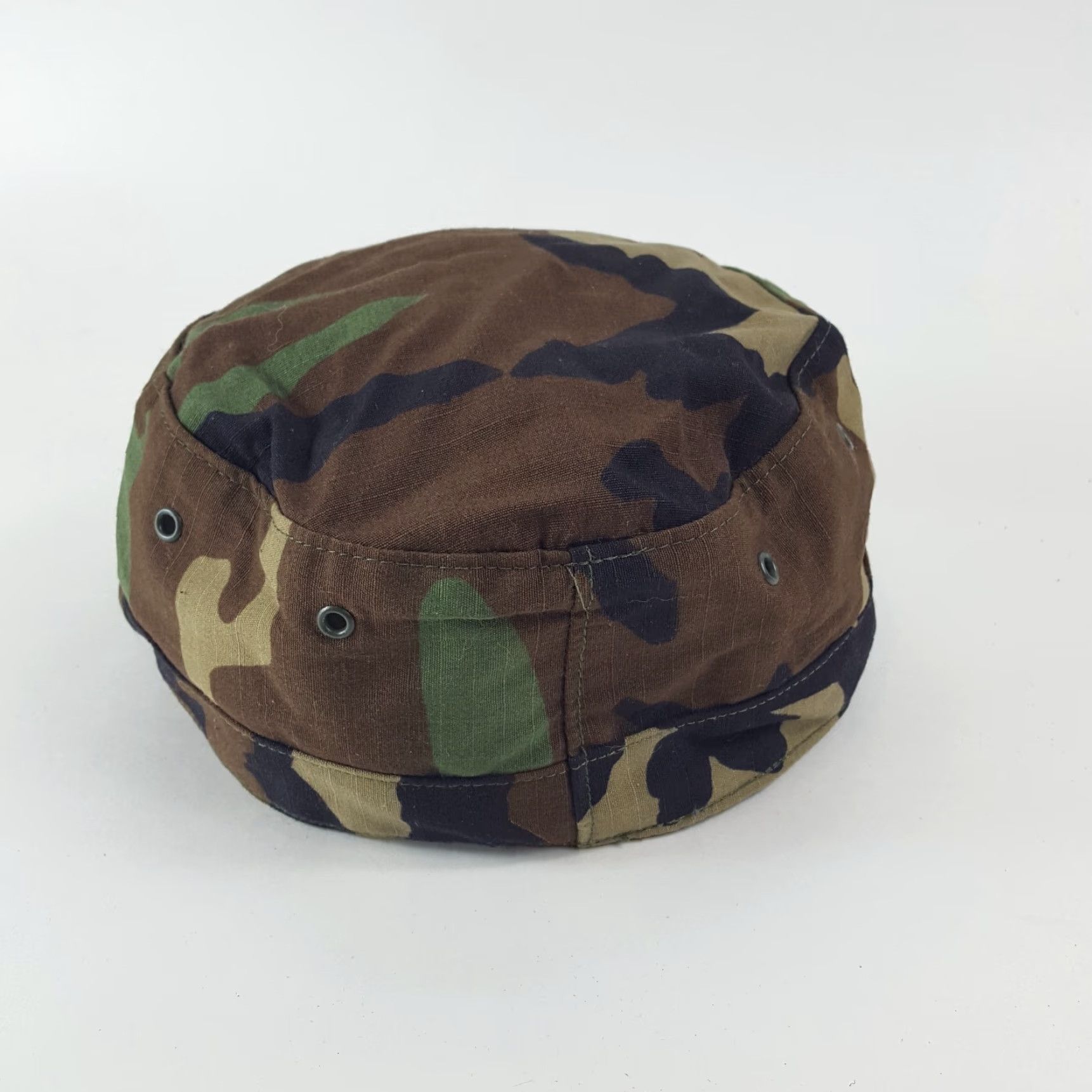 Vintage VINTAGE US Army Cap Military Hat - Camo BDU, 7 1/8 - Green Cotton Canvas, Lightweight Breathable, Men's Baseball/Army Style, 2000s USA Made Size ONE SIZE - 4 Thumbnail
