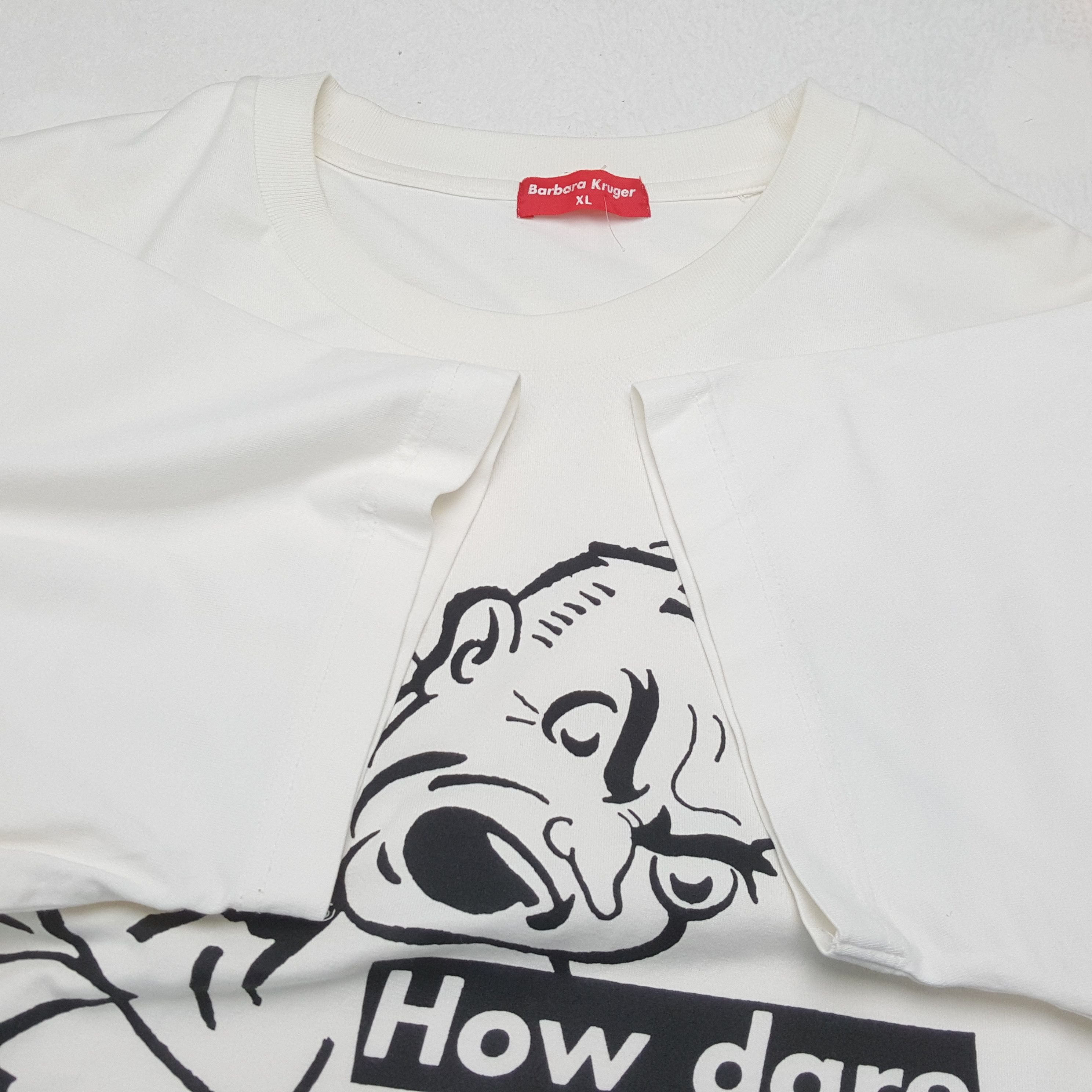 Barbara Kruger × Japanese Brand × Vintage Vintage BARBARA KRUGER American Art Artist T-Shirt Size US XL / EU 56 / 4 - 7 Thumbnail