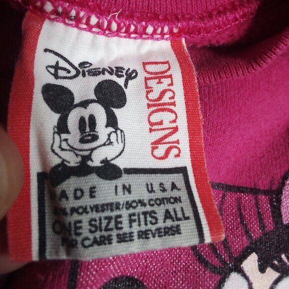 Disney Vintage Disney Minnie Mouse Crewneck Sweatshirt Size US XL / EU 56 / 4 - 3 Thumbnail