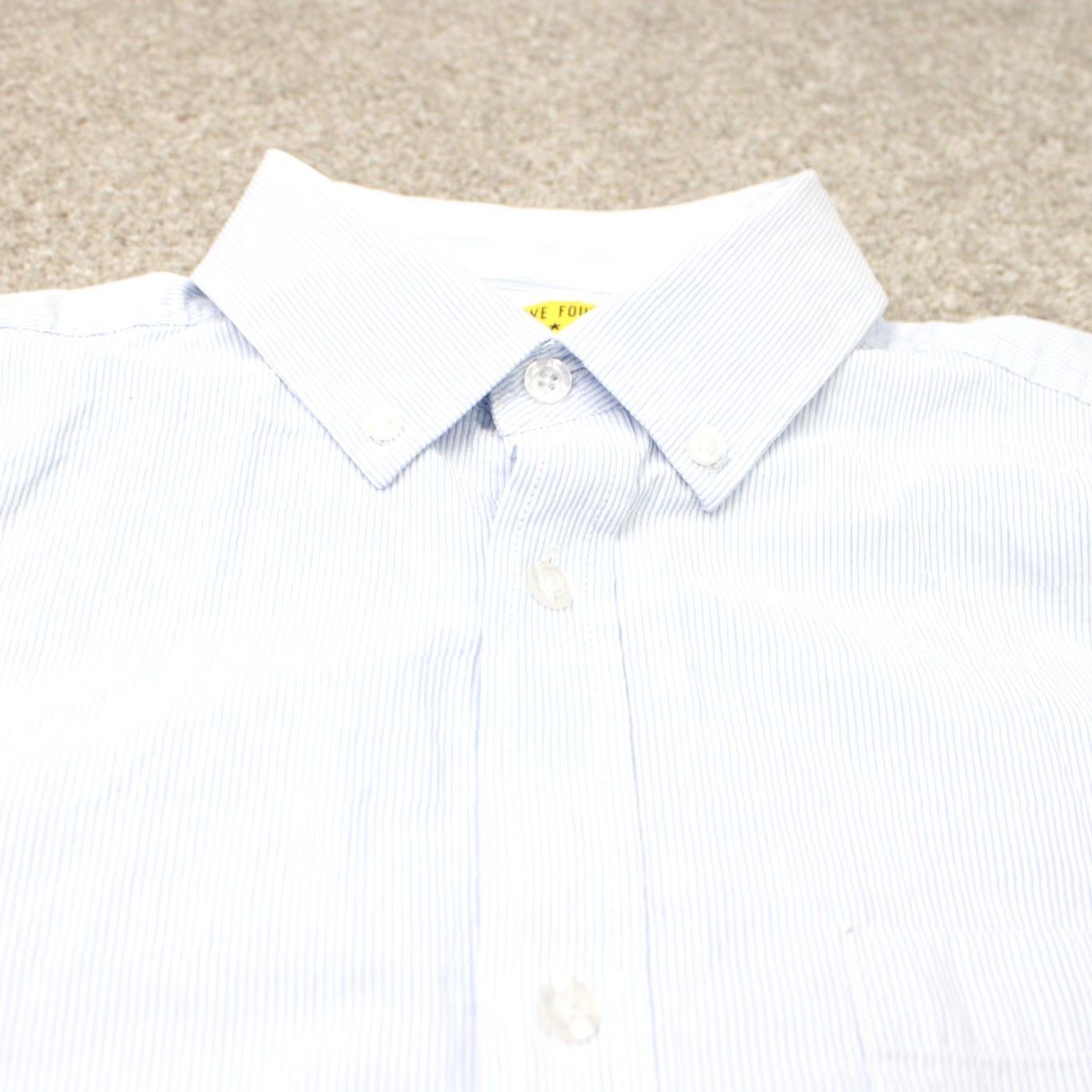 Vintage Five Four Poggy The Man Shirt Mens Medium Blue 100% Cotton Long Sleeve Button Shirt-Down Casual Shirt Mens Medium Blue Size US M / EU 48-50 / 2 - 5 Thumbnail