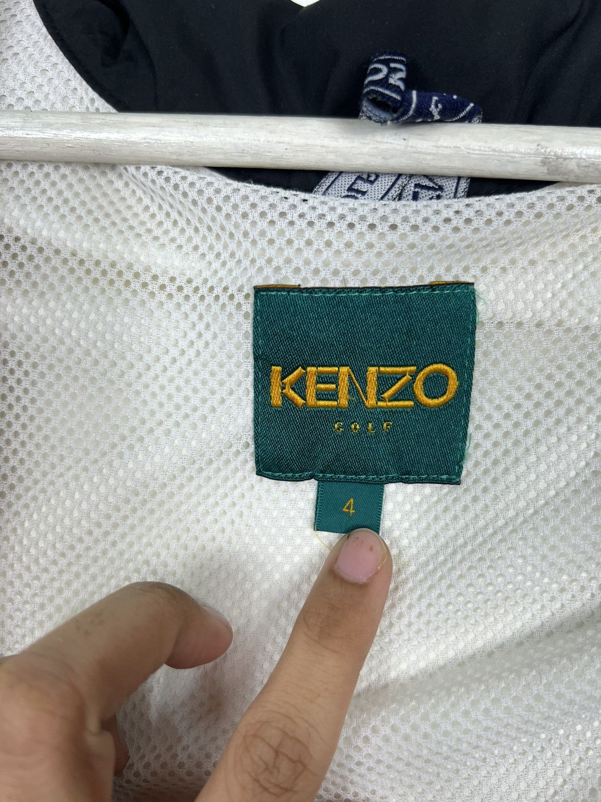 Kenzo 🔥 KENZO GOLF WINDBREAKER JACKET Size US M / EU 48-50 / 2 - 16 Thumbnail