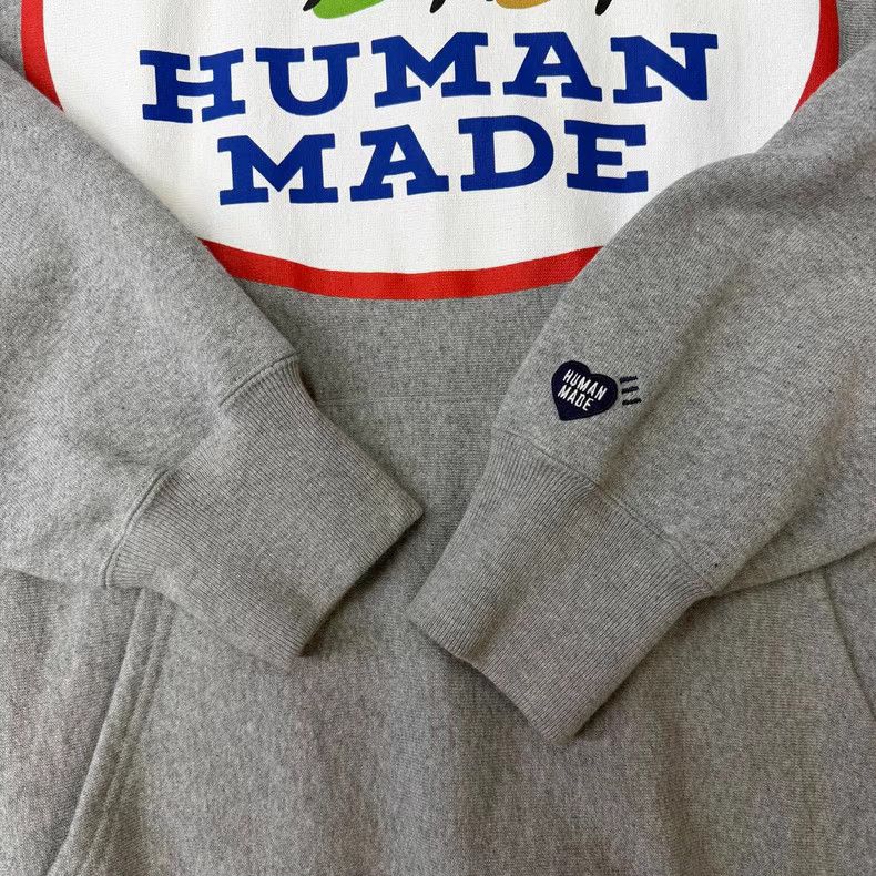 Human Made Human Made Classic Duck Print Grey Hoodie。Q10 Size US XXL / EU 58 / 5 - 2 Thumbnail