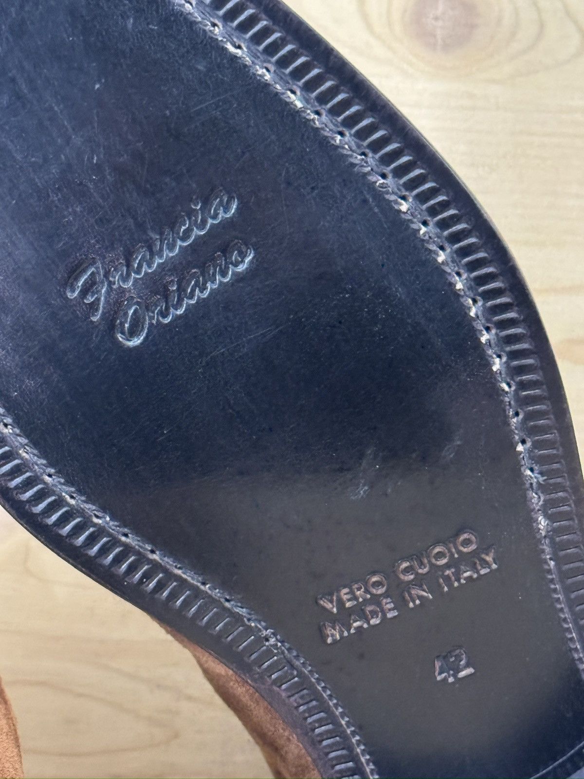 Handmade Oriano Francia 1971 Size US 9 / EU 42 - 9 Thumbnail