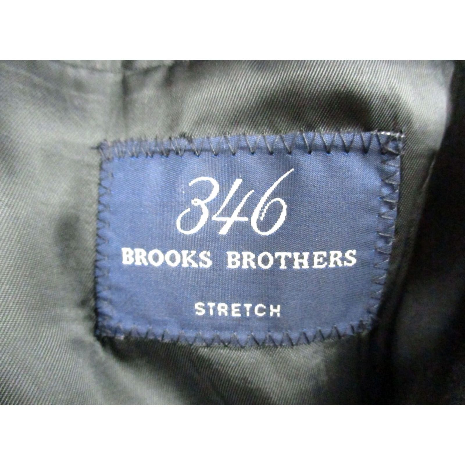 Brooks Brothers Brooks Brothers 346 Blazer Jacket 48 Men's Sports Coat Wool Dark Gray EUC Size 48R - 3 Thumbnail