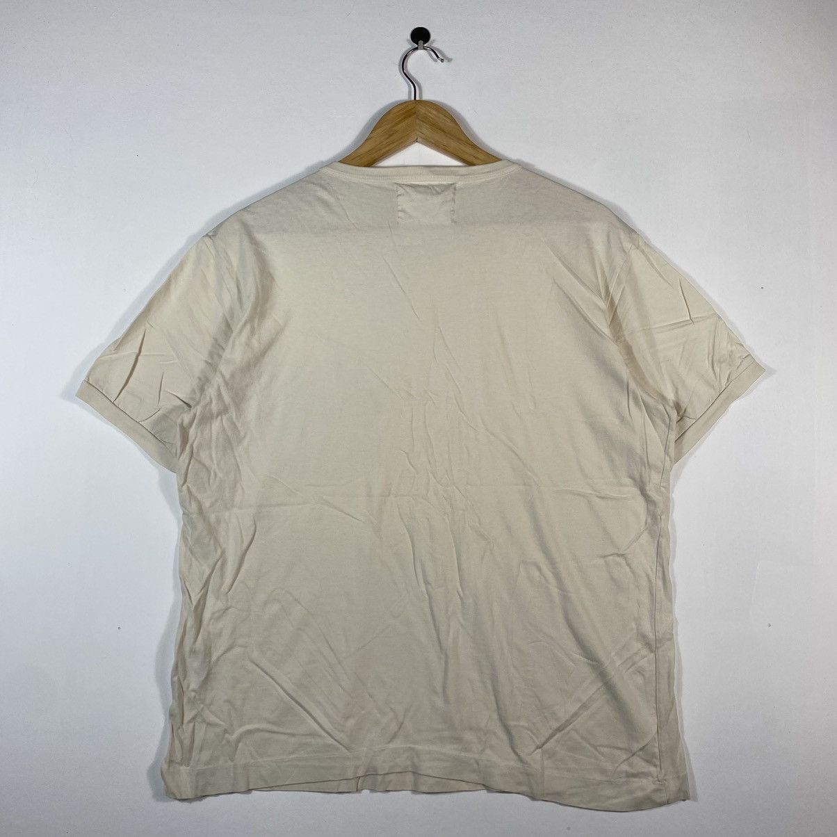 Margaret Howell British Designer MHL MARGARET HOWELL Pocket Beige Tee Shirt Size US L / EU 52-54 / 3 - 5 Thumbnail