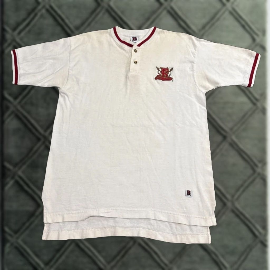 Vintage VINTAGE Florida State Seminoles FSU White NCAA Henley T-Shirt M Mens 90s Boa Sportswear Size US M / EU 48-50 / 2 - 1 Thumbnail