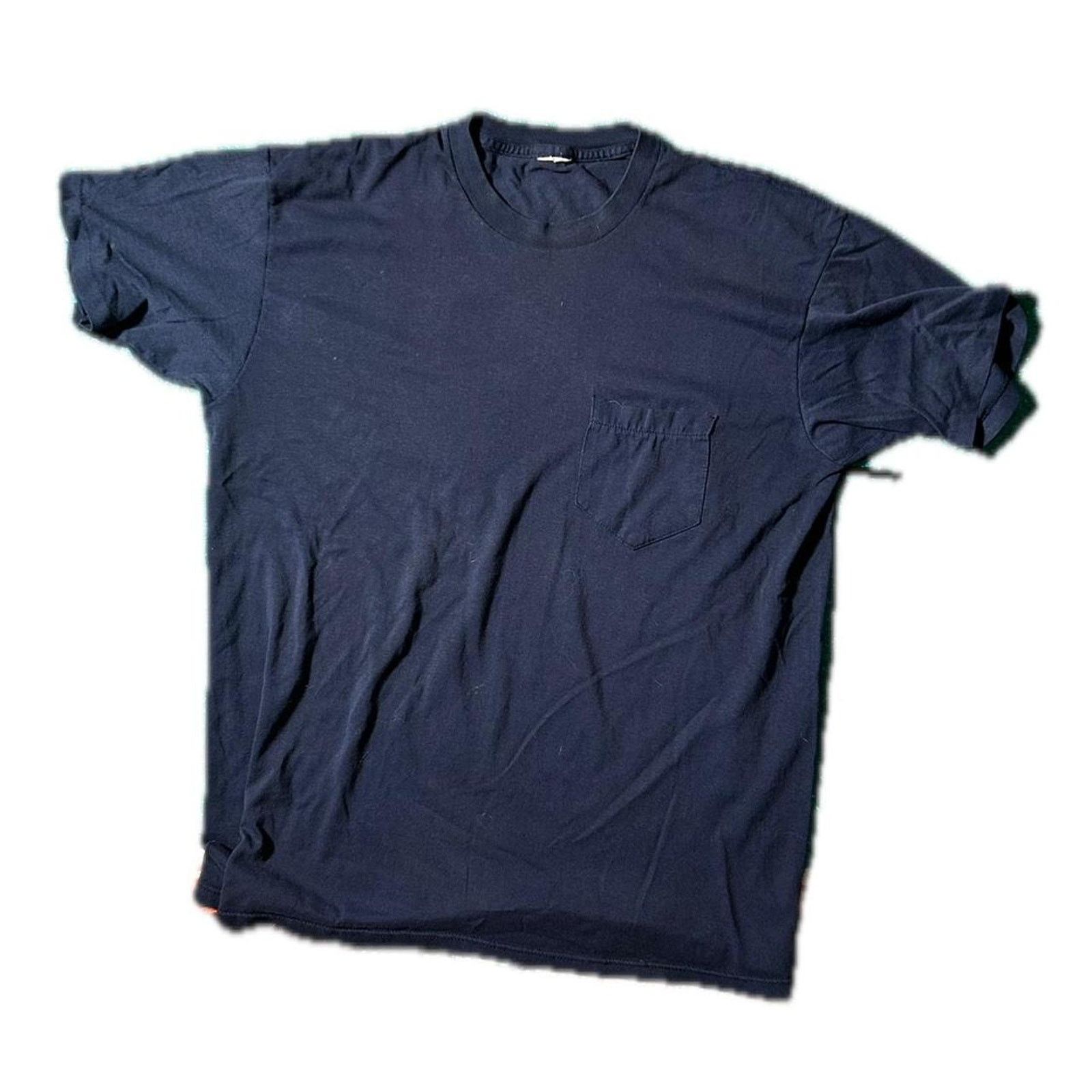 Life is Good Single stitch navy pocket tee Size US L / EU 52-54 / 3 - 1 Thumbnail