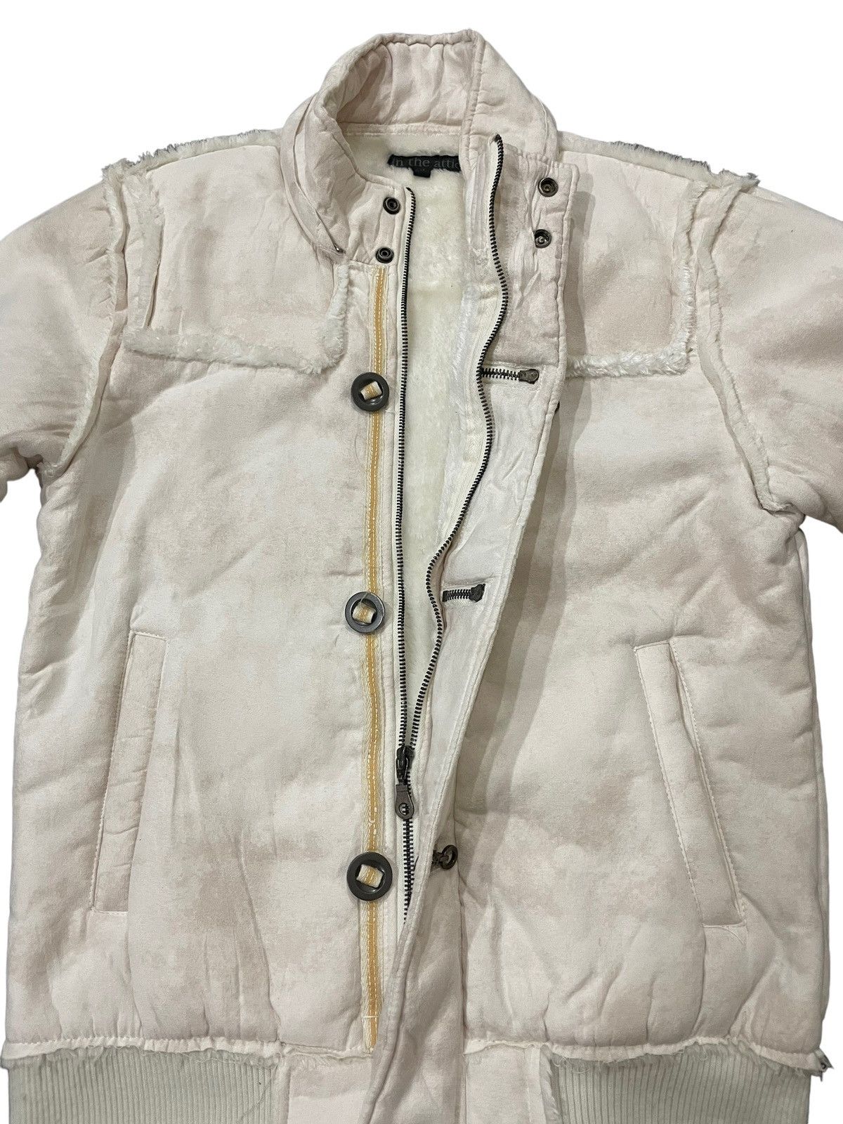 In The Attic × Japanese Brand × Seditionaries In The Attic Homme Faux Suede Bondage Punk Jacket Size US L / EU 52-54 / 3 - 13 Thumbnail