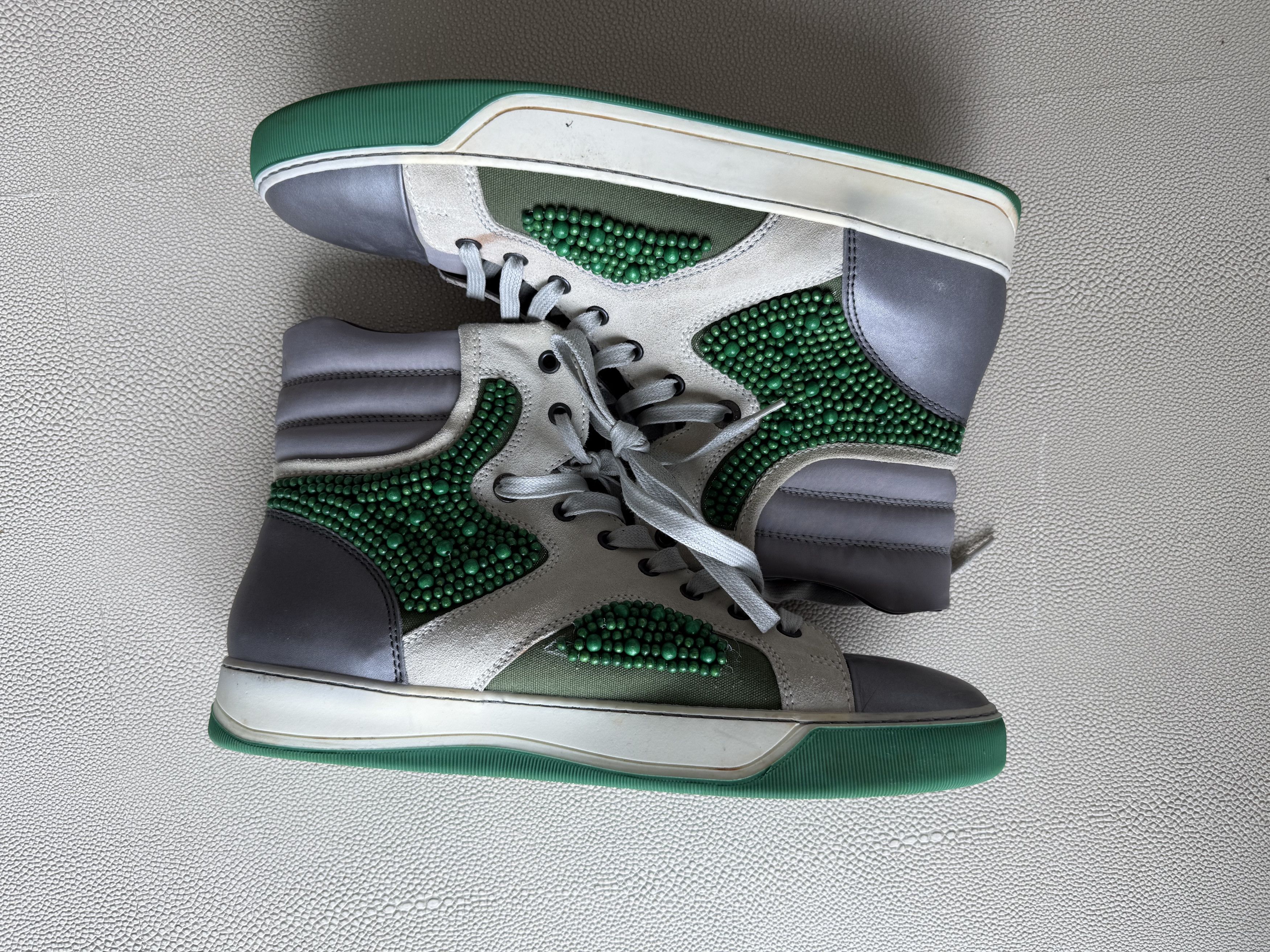 Lanvin Lanvin SS 2009 Pearl Ankle Sneakers Size US 9 / EU 42 - 2 Thumbnail