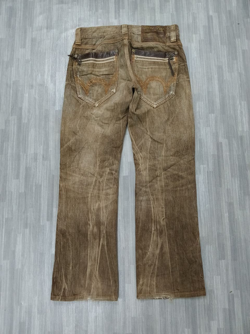 Edwin SiCK WASHED BROWN ⚡ EDWIN DENIM PANTS Size US 30 / EU 46 - 3 Thumbnail
