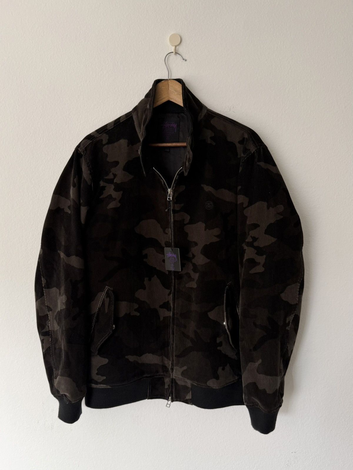 Stussy Stussy Vintage Camo Dart Jacket Size US XL / EU 56 / 4 - 1 Thumbnail