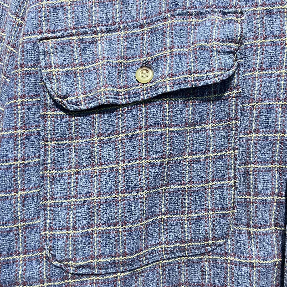 Flannel × Japanese Brand × Wrangler Vintage Wrangler Double Pocket Flannel Size US L / EU 52-54 / 3 - 6 Thumbnail