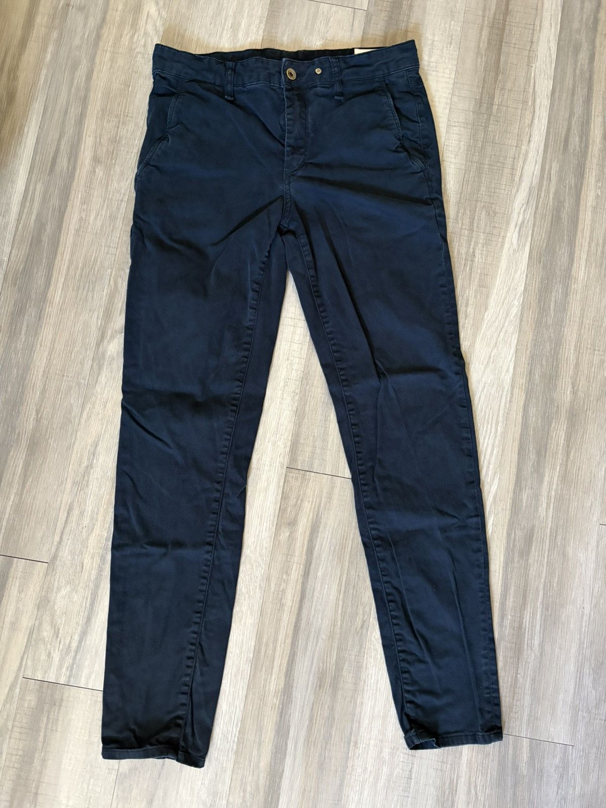Rag & Bone Rag & Bony Navy Slim Taper Chino Size US 30 / EU 46 - 1 Thumbnail