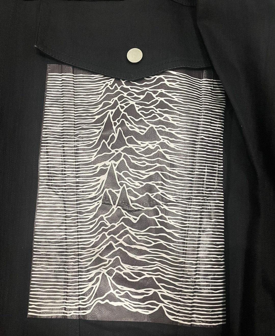 Raf Simons 18ss Joy division meta pulse denim jacket