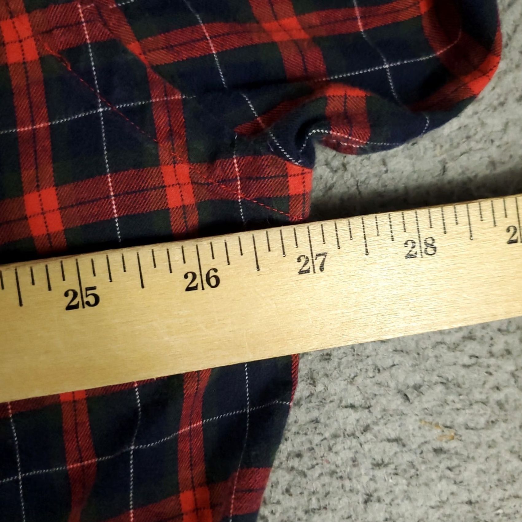 Ralph Lauren Ralph Lauren Shirt Mens Large Blue Red Plaid Button-Up Long Sleeve Casual Business Formal Workwear Poplin Cotton" Size US L / EU 52-54 / 3 - 6 Thumbnail