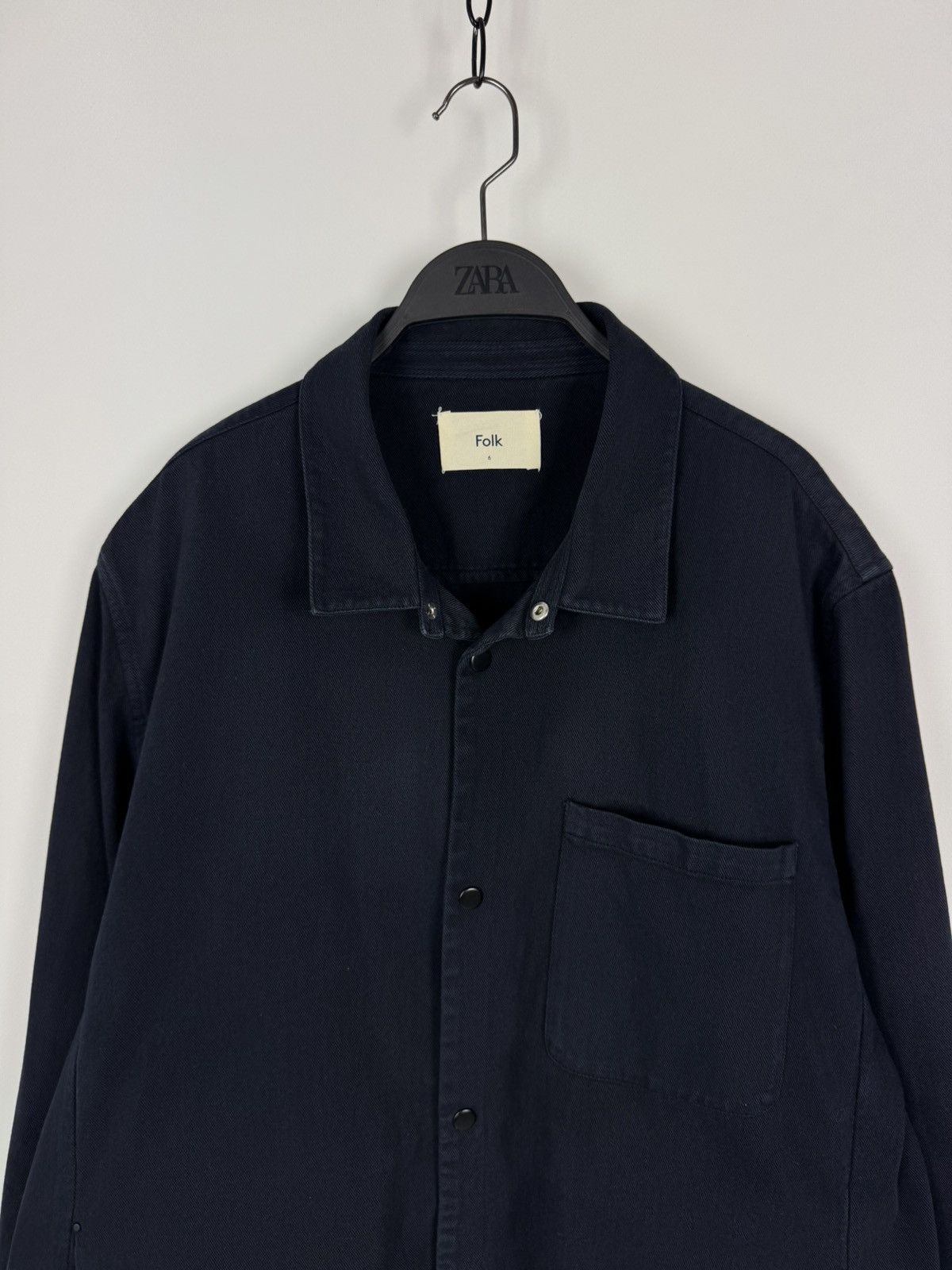 Folk Folk Cotton Over-shirt Light Jacket Size US XXL / EU 58 / 5 - 5 Thumbnail