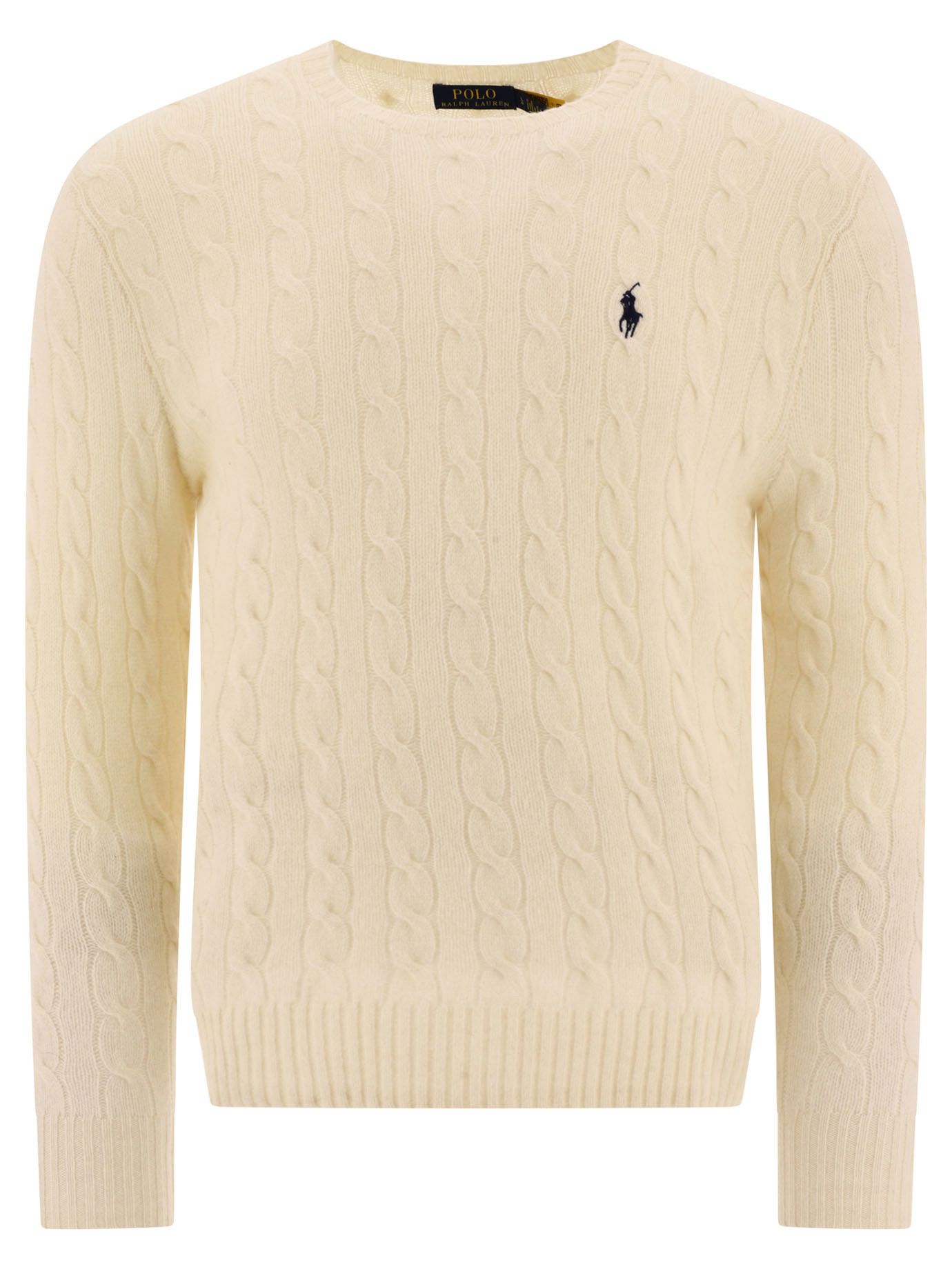 Polo Ralph Lauren Polo Ralph Lauren Wool And Cashmere Crewneck Sweater With Logo tag size XL Men - USA Duties Paid Size US XL / EU 56 / 4 - 1 Thumbnail