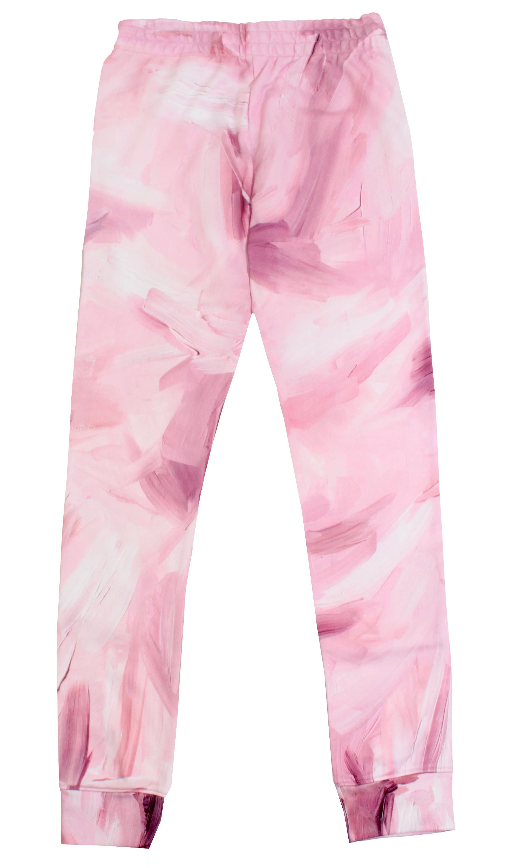 Moschino o1y0225 Logo Jogger & Sweatpant in Pink/White Size US 36 / EU 52 - 2 Thumbnail