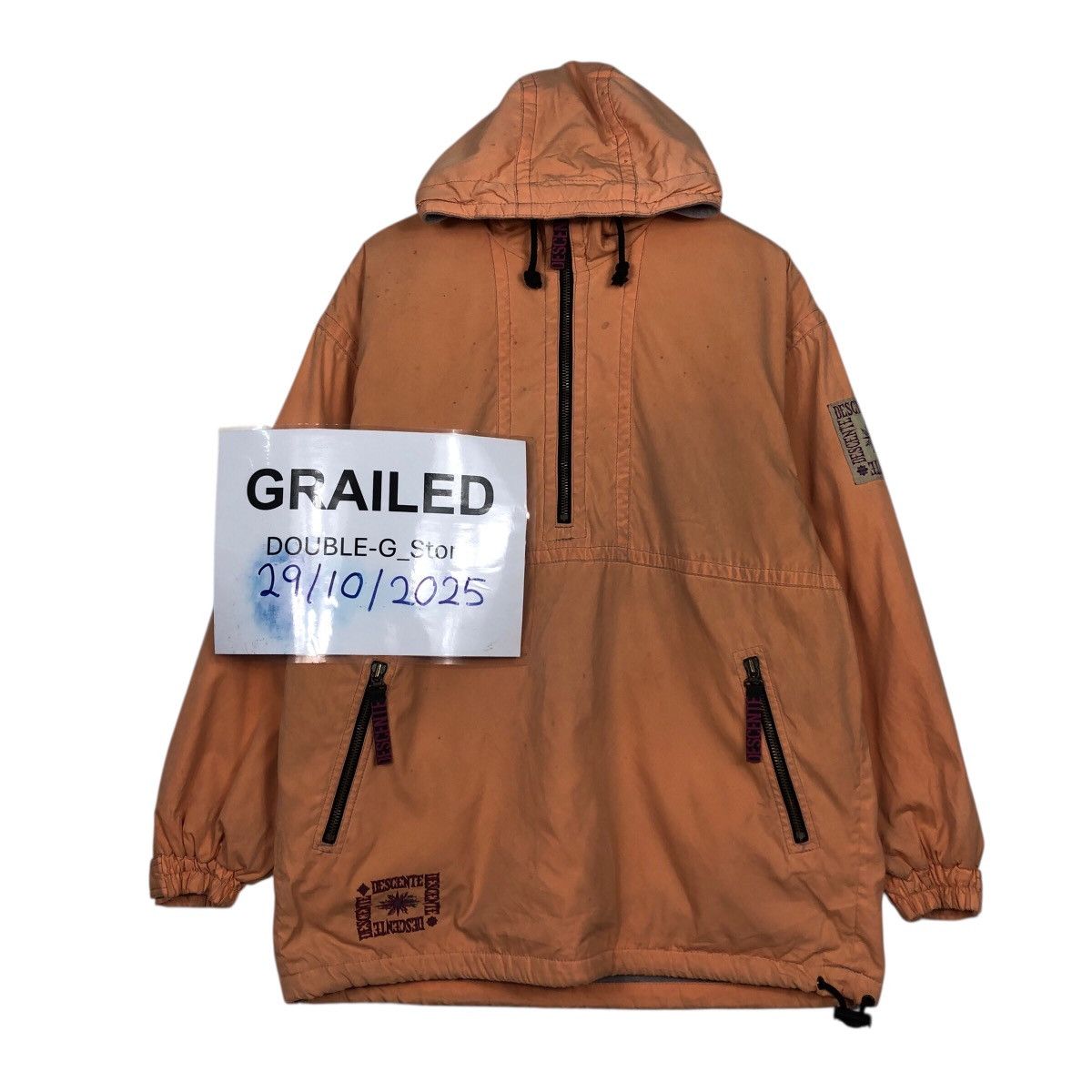 Japanese Brand 📌Vintage Anorak Ski Jacket Descente Big Logo Issey Miyake Size US M / EU 48-50 / 2 - 1 Thumbnail