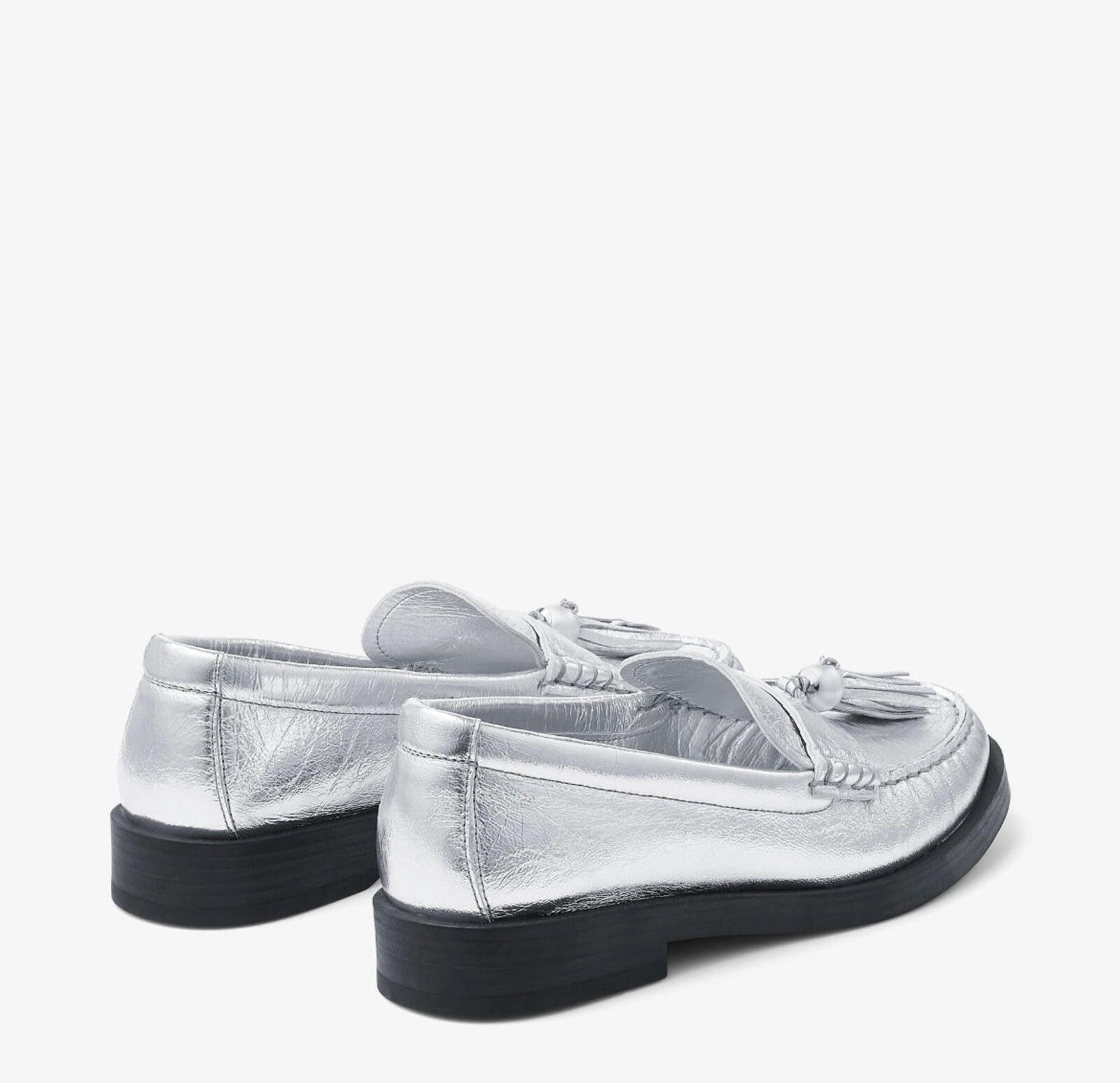 Jimmy Choo Jimmy Choo Addie Pearl Loafers Size US 7.5 / IT 37.5 - 3 Thumbnail