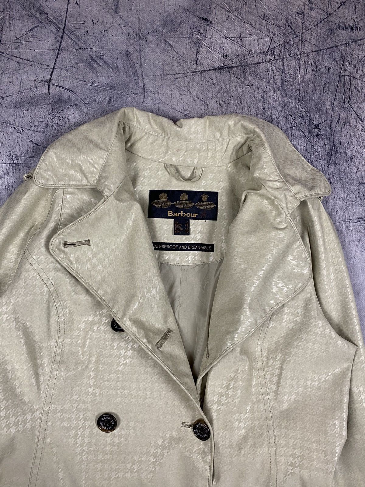 Barbour × Designer Vintage Barbour Waterproof And Breathable Coat Jacket Size M / US 6-8 / IT 42-44 - 5 Thumbnail