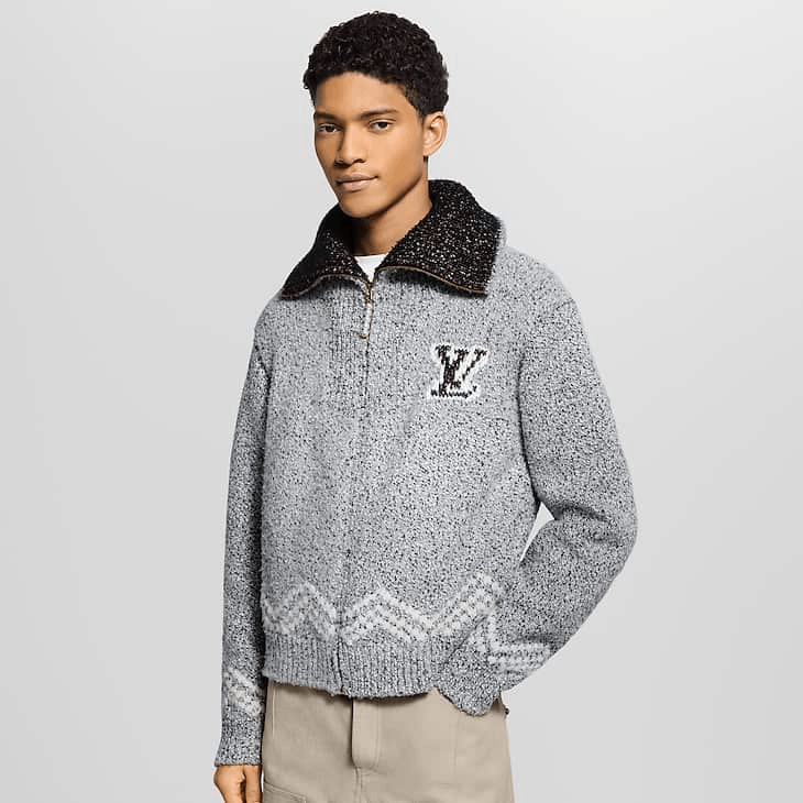 Louis Vuitton Zipped Knitted Blouson Size US S / EU 44-46 / 1 - 2 Thumbnail