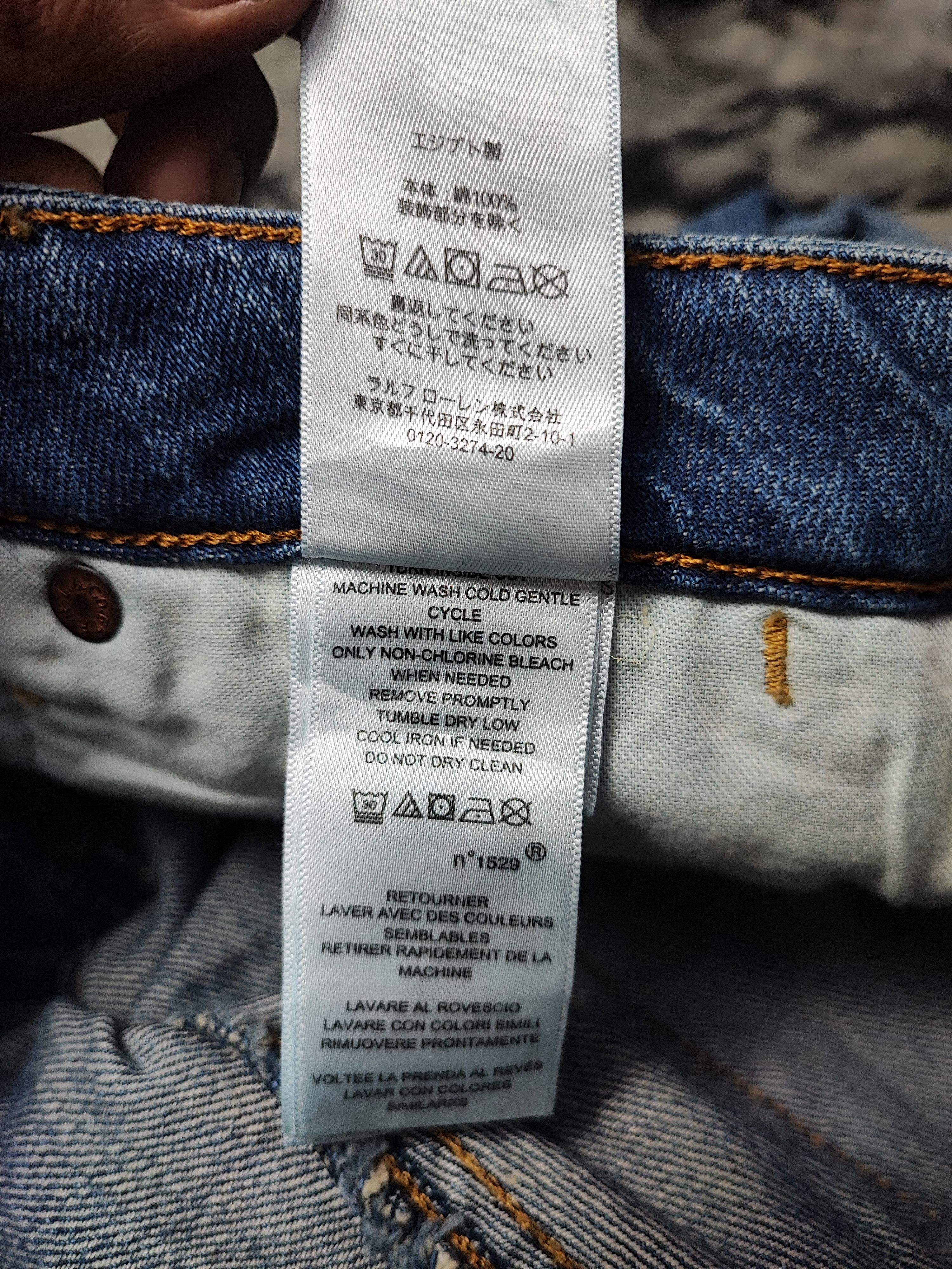 Denim & Supply Ralph Lauren Skinny Painted Jeans by Polo Ralph Lauren Size US 27 - 14 Thumbnail