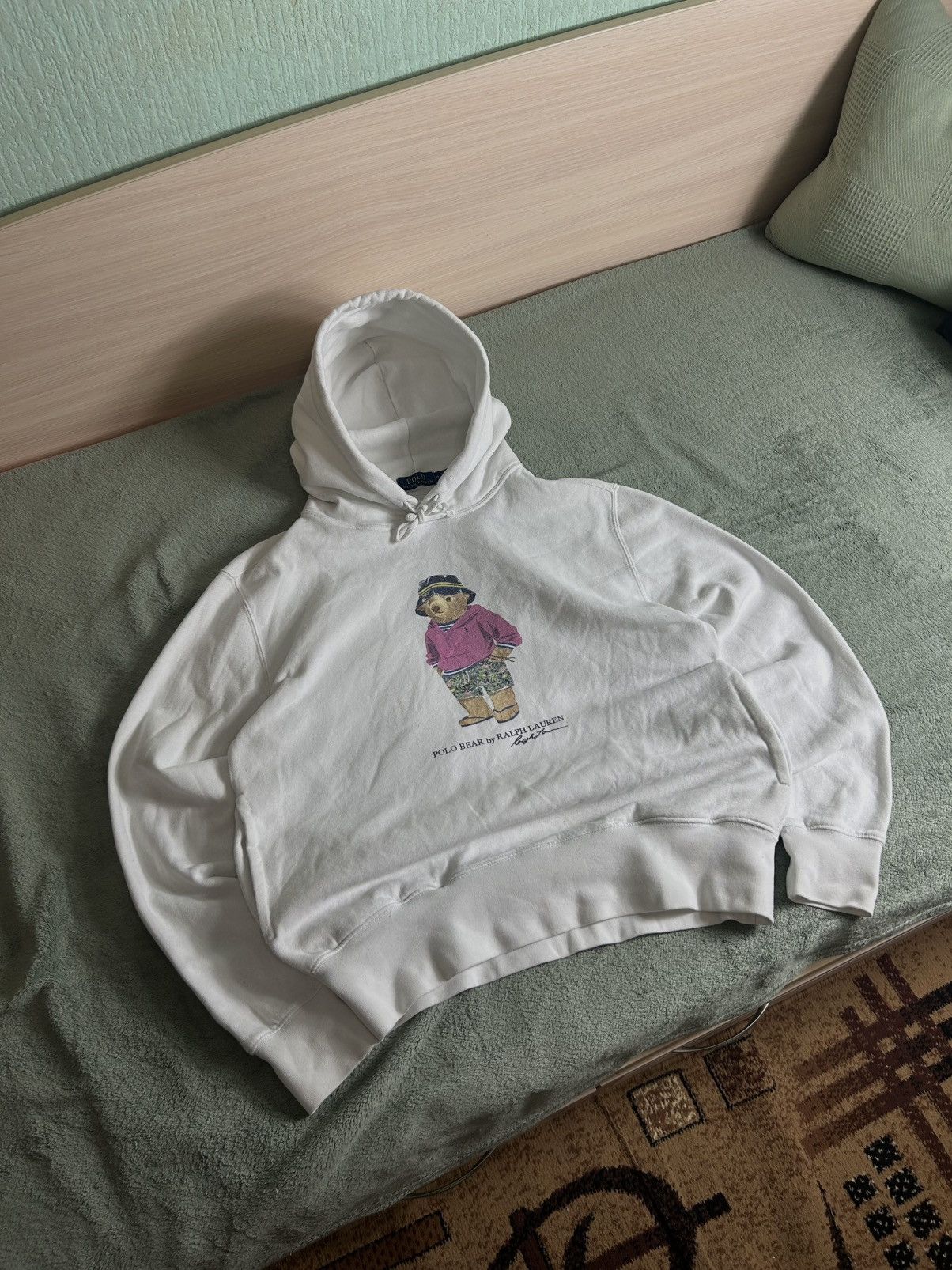 Polo Ralph Lauren PRL Beach Bear Hoodie Size US M / EU 48-50 / 2 - 1 Thumbnail