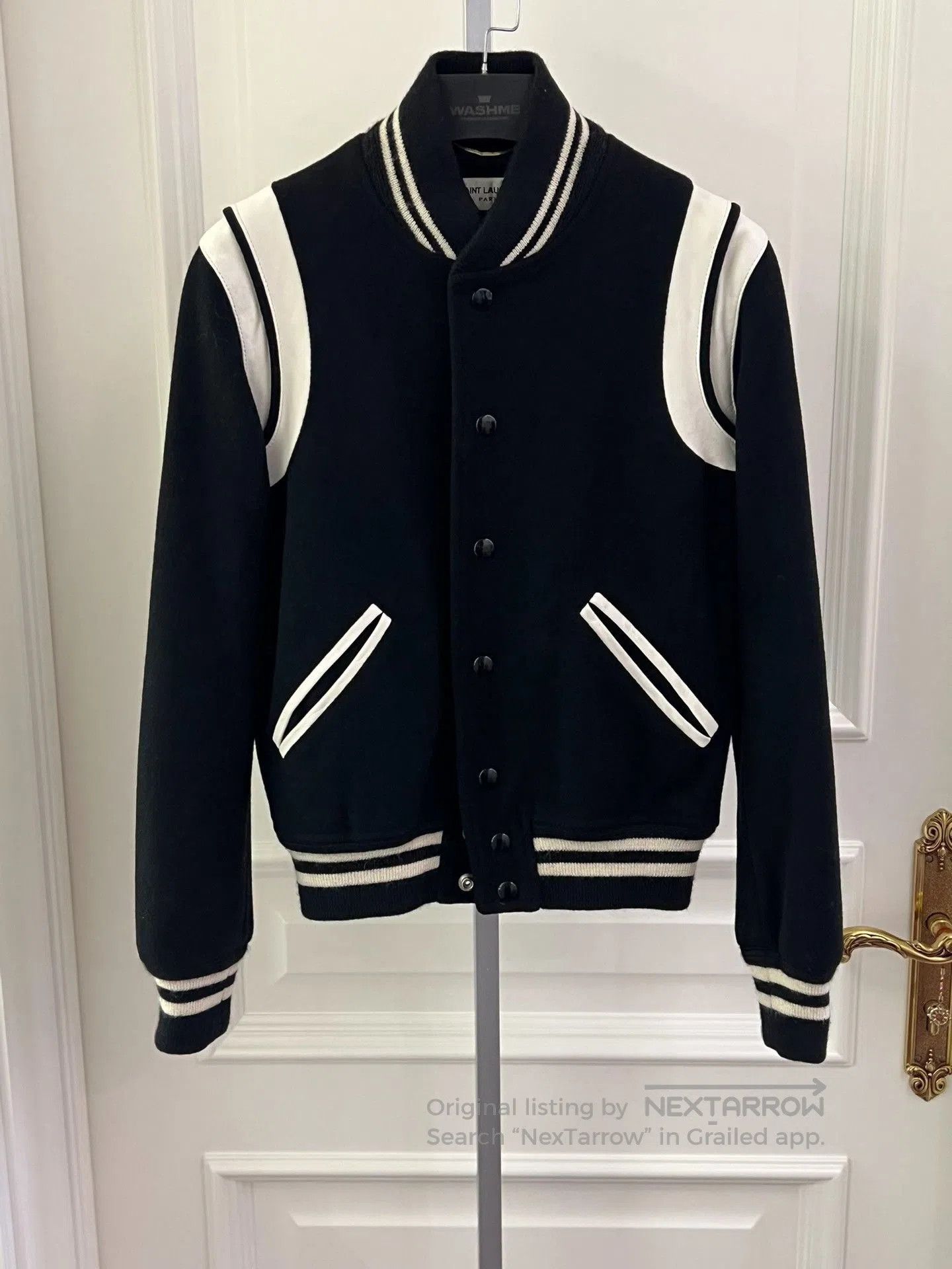 Saint Laurent Paris Saint Laurent Paris Baseball Jacket. Size XS / US 0-2 / IT 36-38 - 1 Thumbnail