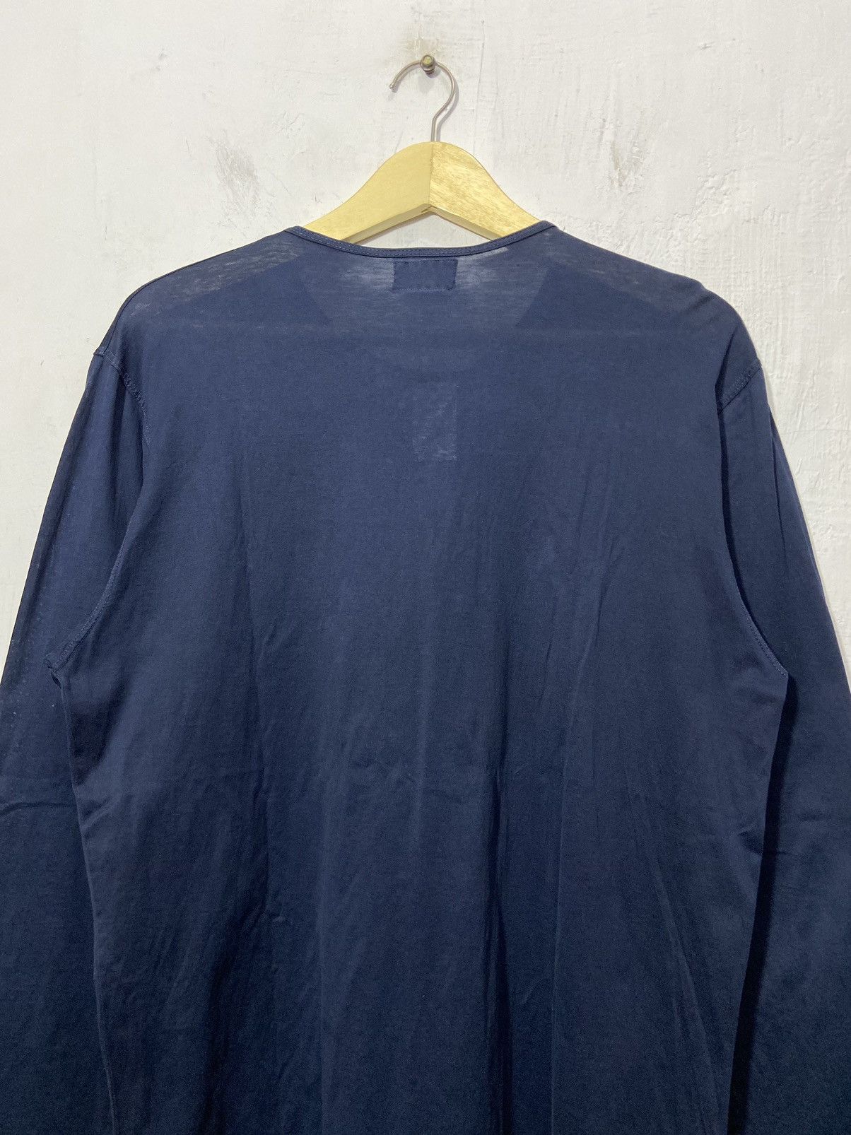 Versace × Vintage Vintage Gianni Versace Intimo Long Sleeve Stretch Tshirt Size US L / EU 52-54 / 3 - 8 Thumbnail