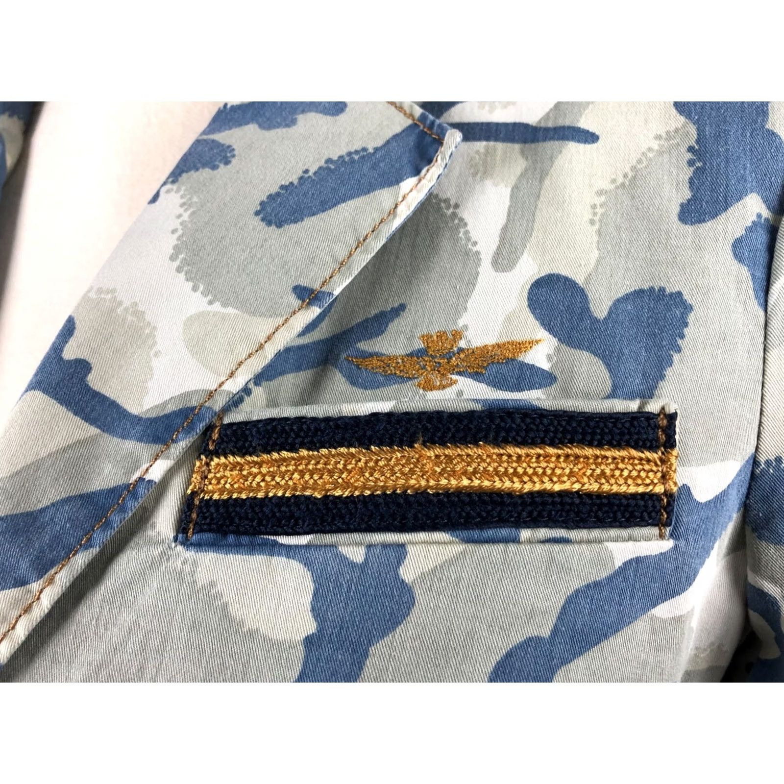 Aeronautica Militare Aeronautica Militare Women Blazer Jacket Size 42 Multicolor Cotton Camouflage Size M / US 6-8 / IT 42-44 - 6 Thumbnail
