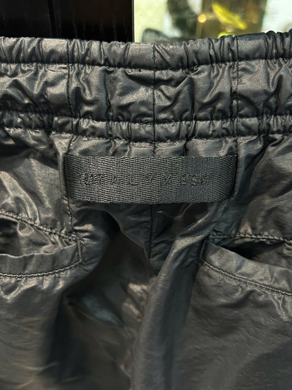 1017 ALYX 9SM 1017 ALYX 9SM Drawstring Waxed Pants Size US 31 - 3 Thumbnail