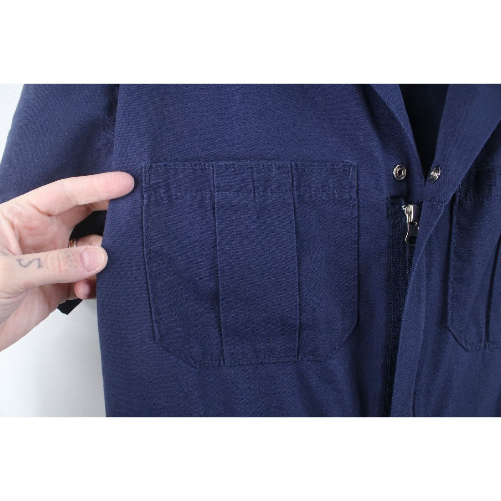 Walls Vintage 80s 90s Walls Master Made Short Sleeve Coveralls Size US S / EU 44-46 / 1 - 5 Thumbnail