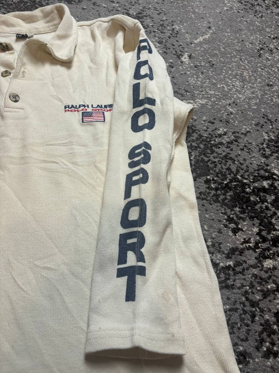Polo Ralph Lauren × Vintage Vintage Y2K Polo Ralph Lauren Embroidered Logo Long Sleeve Size US XL / EU 56 / 4 - 5 Thumbnail