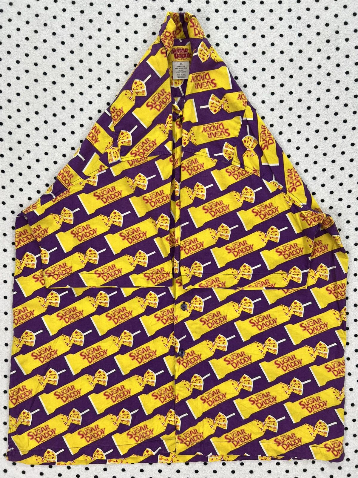 Vintage Vintage Sugar Daddy Milk Caramel Pop All Over Print Shirt Size US XL / EU 56 / 4 - 5 Thumbnail