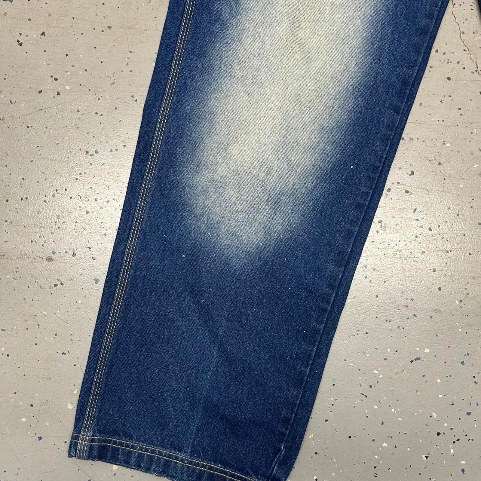 Other Y2K Loco Streetgear Blue faded vintage jeans Size US 36 / EU 52 - 4 Thumbnail