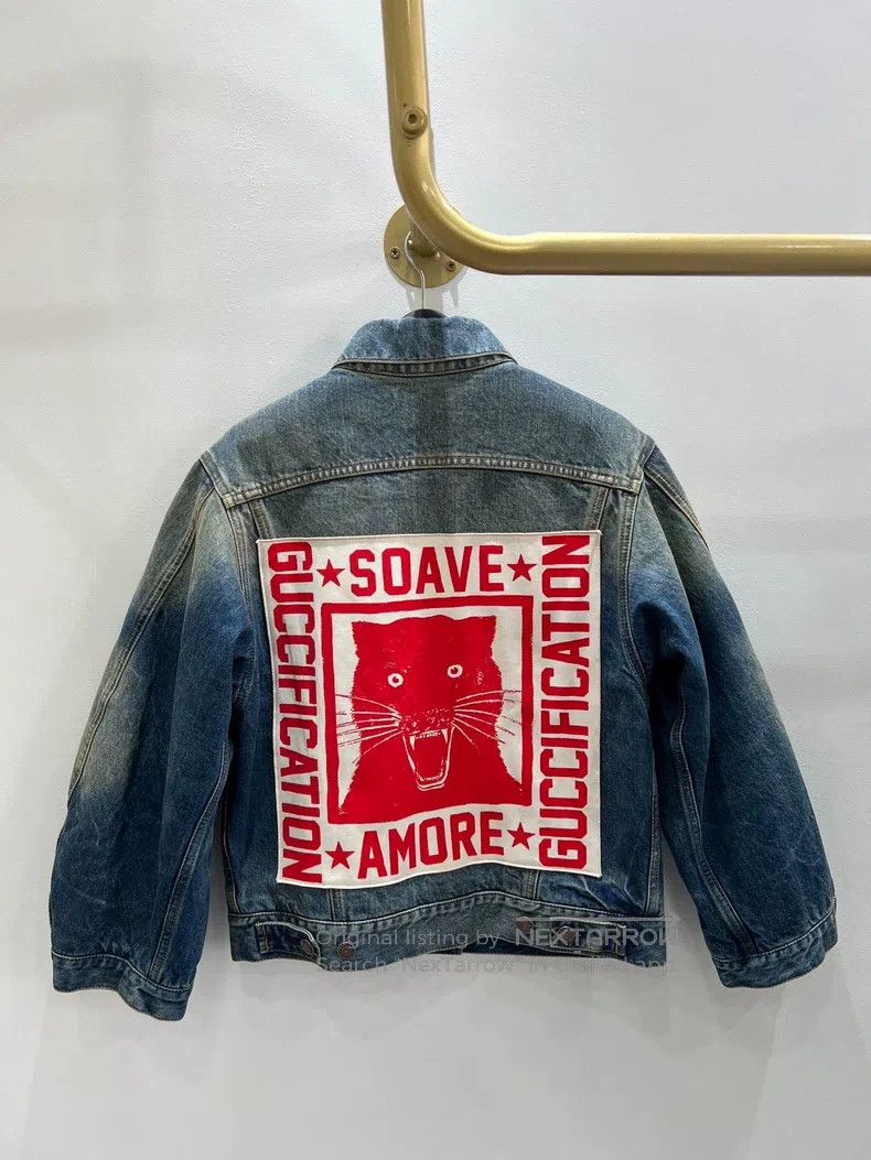 Gucci Gucci Denim jacket Size S / US 4 / IT 40 - 2 Thumbnail