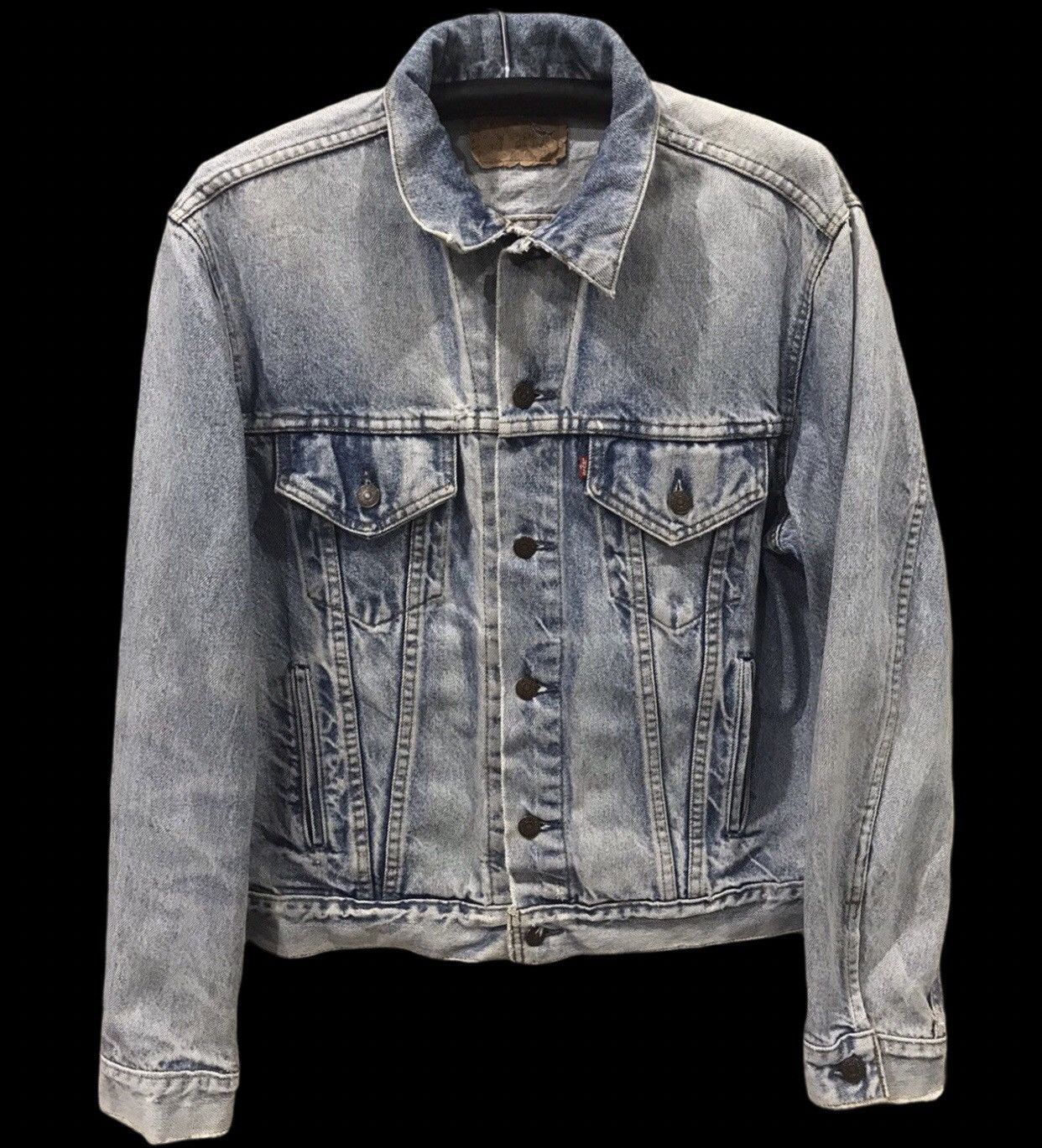 Levi's × Vintage Vintage 90s Levis 777 Button #527 Distressed denim Jacket Size US M / EU 48-50 / 2 - 1 Thumbnail