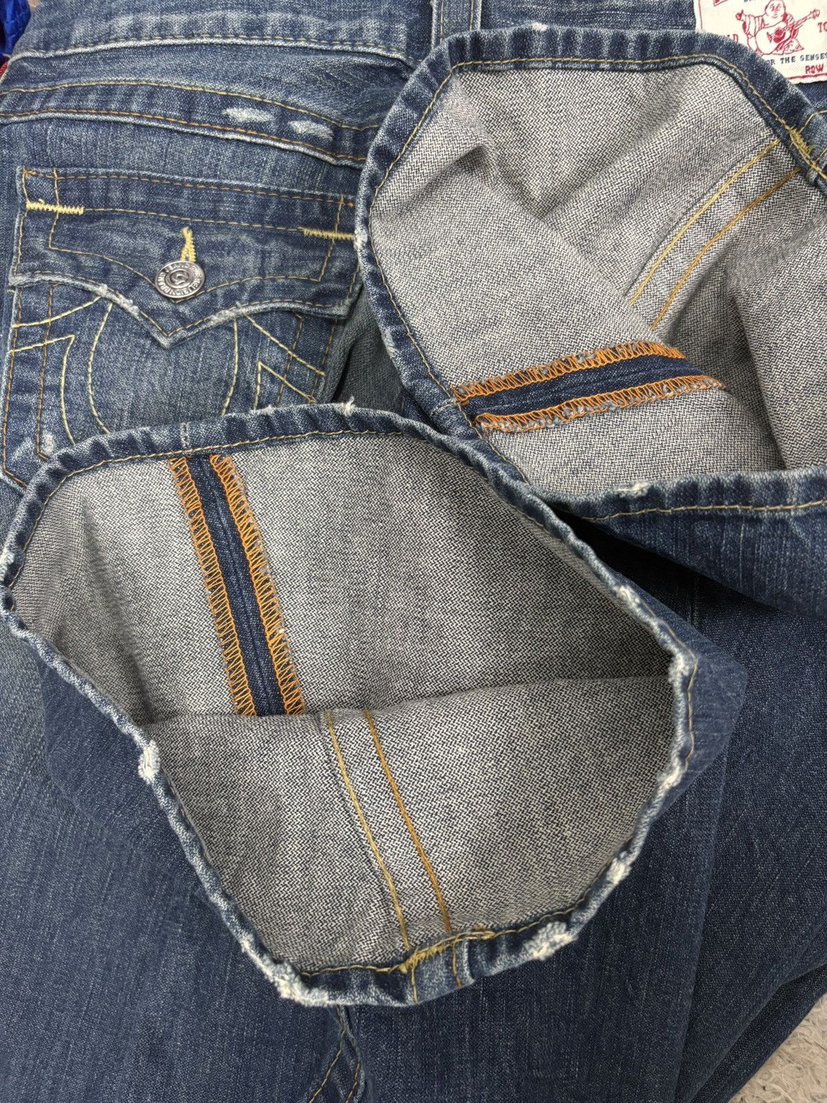 True Religion 💥 Vintage True Religion Brand Jeans 💥 Size 32" / US 10 / IT 46 - 12 Thumbnail
