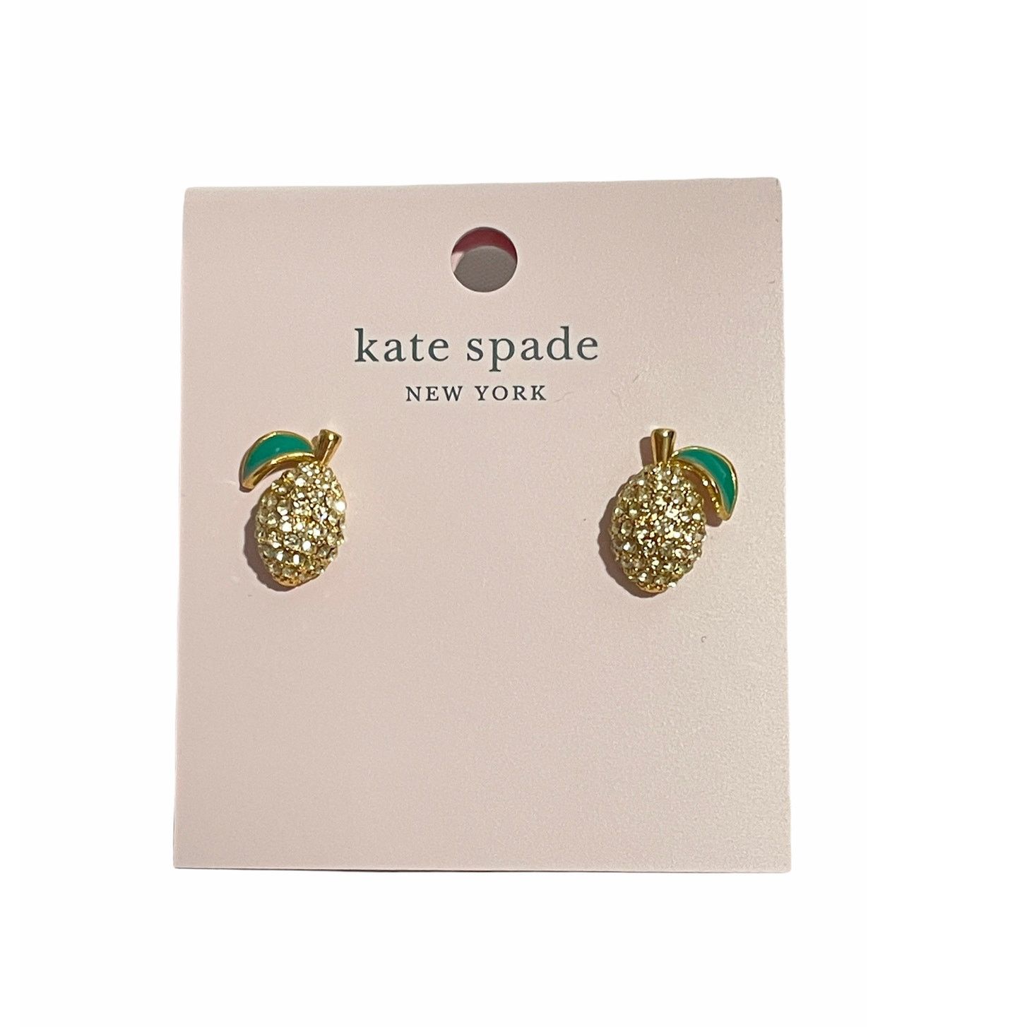 Kate Spade Kate Spade Picnic Perfect Lemon Studs NWT Earrings Size ONE SIZE - 1 Thumbnail