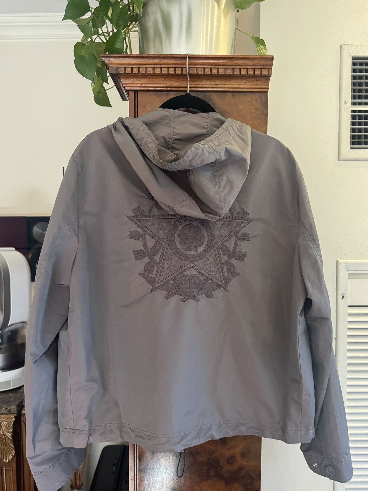 Dior Dior Lilac/Purple Windbreaker Rain Jacket with Embroidery Size US M / EU 48-50 / 2 - 15 Thumbnail