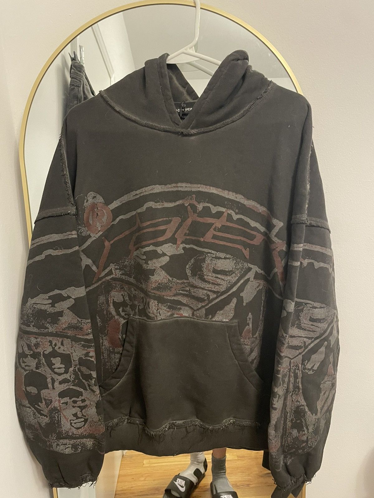 Racer Worldwide × Streetwear Racer Worldwide “Red” Hoodie | Grailed