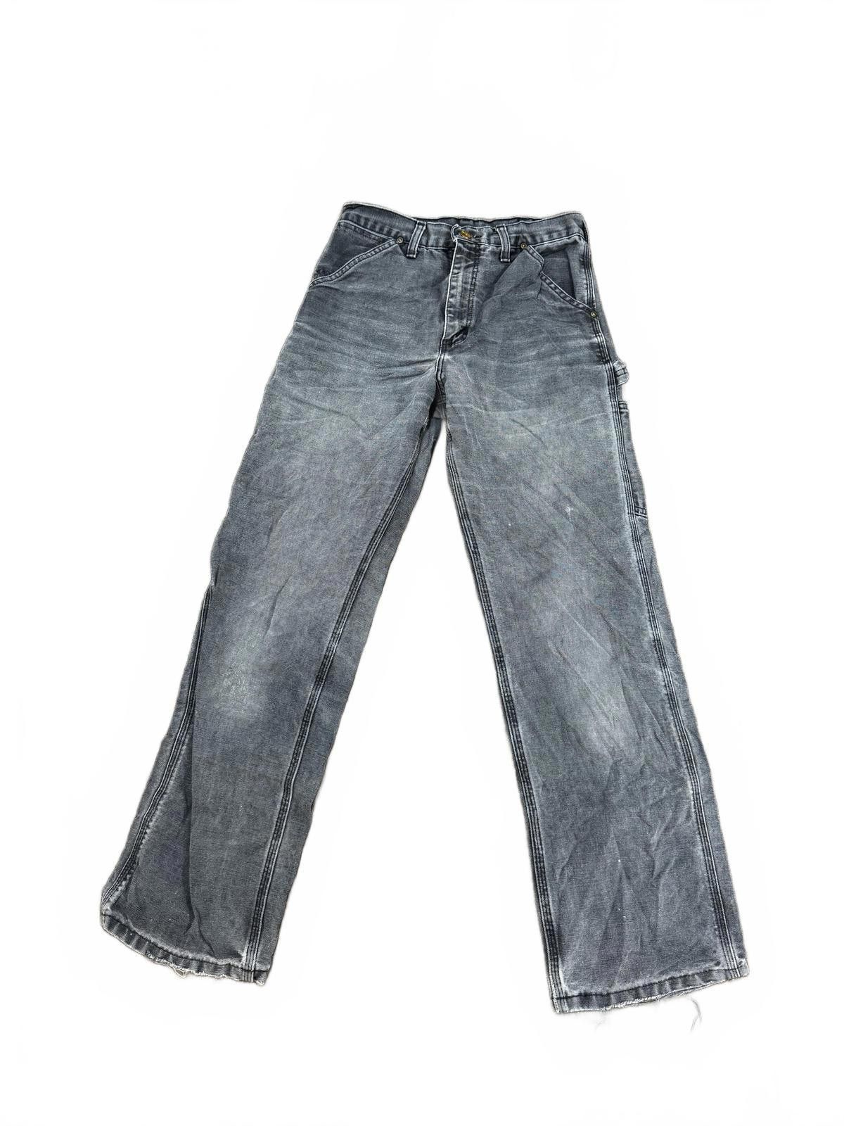Carhartt Carhartt Men's Carpenter Grey Denim Pants 28X32 Size US 28 / EU 44 - 3 Thumbnail