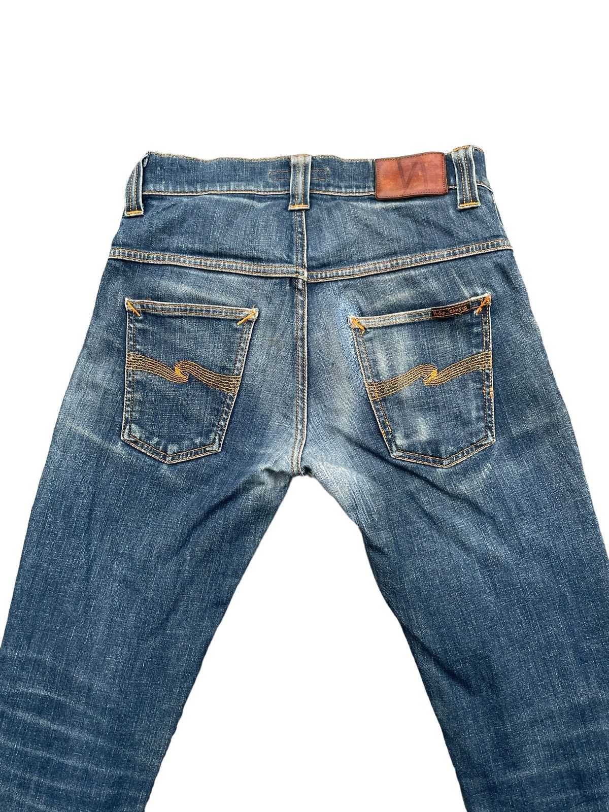 Nudie Jeans Vintage Nudie Faded & Distressed Denim Size US 30 / EU 46 - 7 Thumbnail