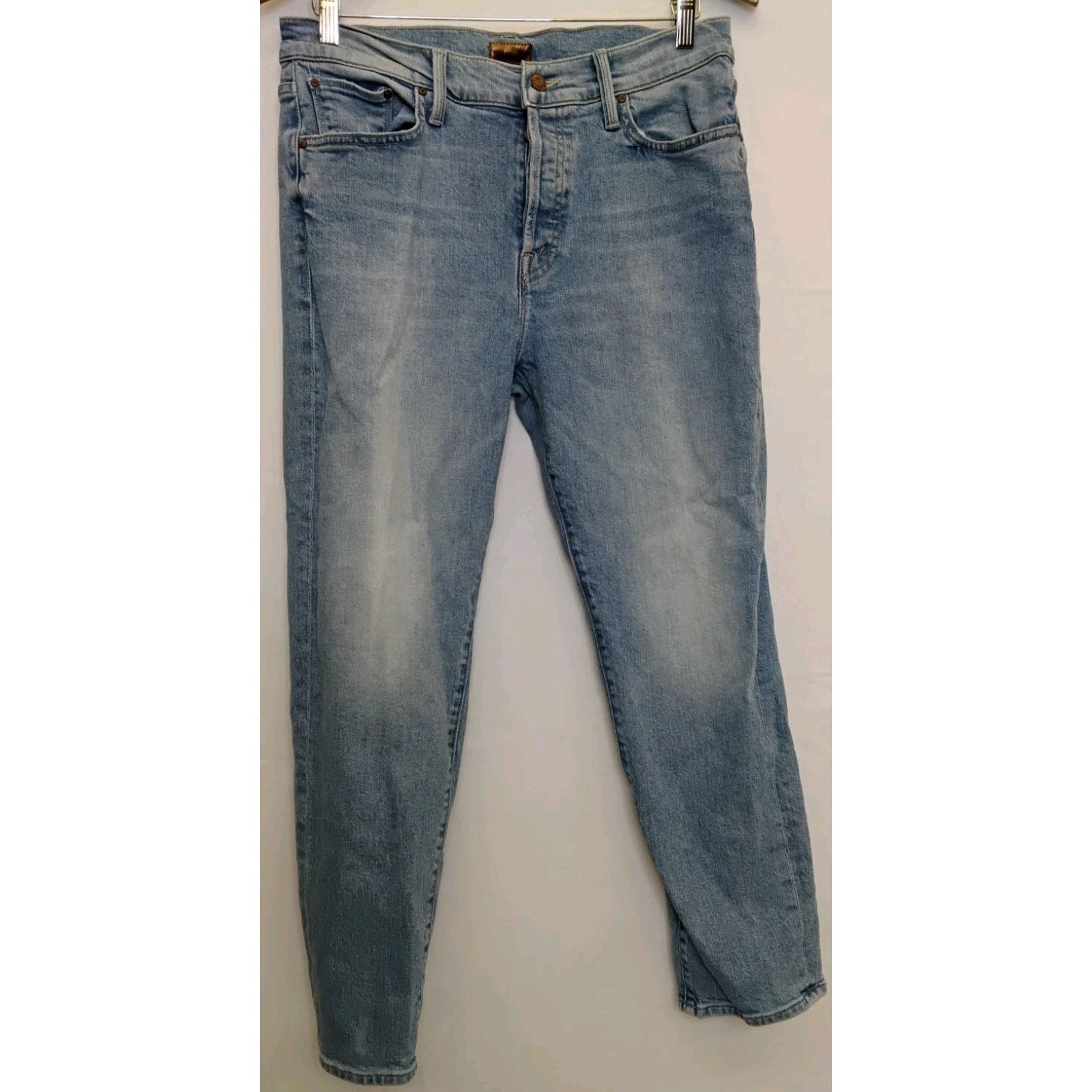 MOTHER Mother The Scrapper Ankle Jeans Women's 28" Light Wash Denim Size 28" / US 6 / IT 42 - 2 Thumbnail