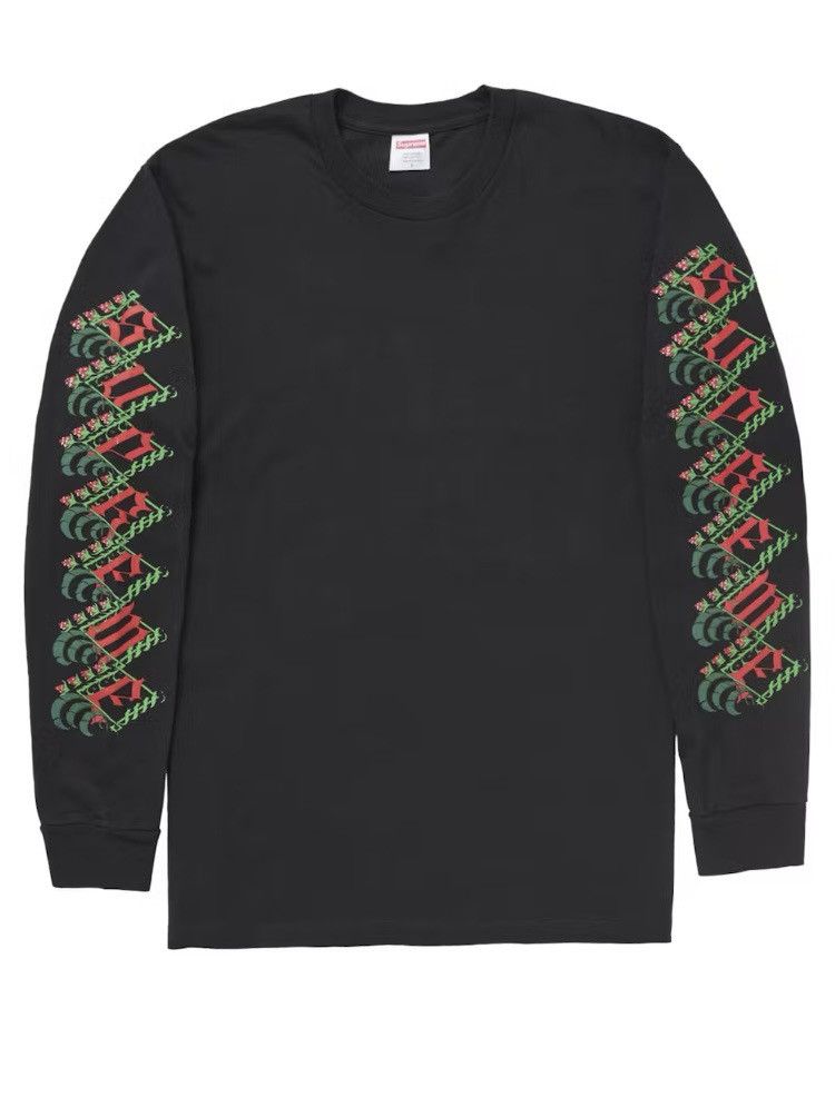 Supreme Supreme Strawberries L/S Tee Size US XL / EU 56 / 4 - 2 Thumbnail