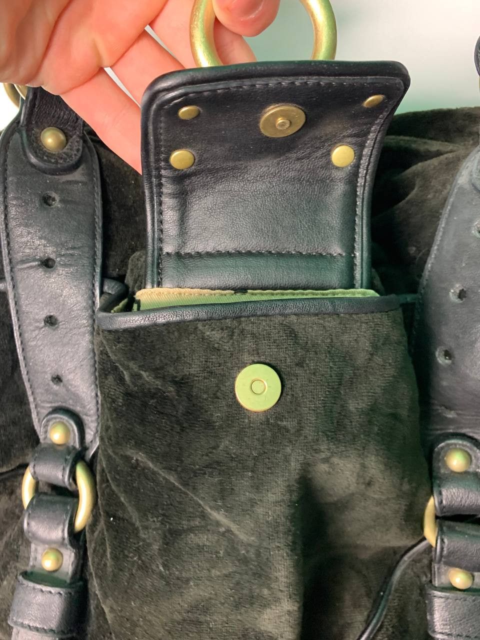 Juicy Couture VINTAGE Streetwear Y2K VELOUR JUICY COUTURE 2000s BAG Size ONE SIZE - 3 Thumbnail